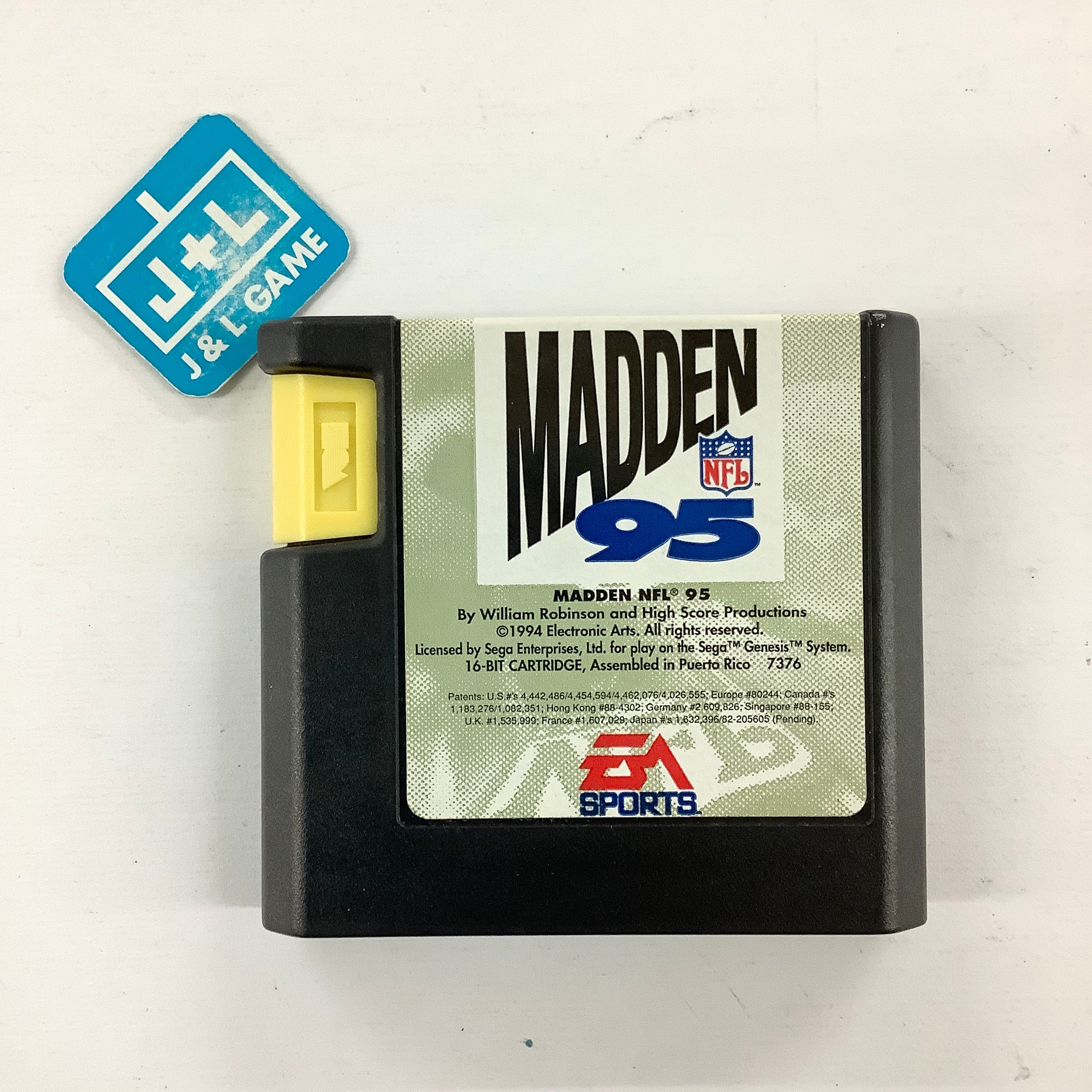 Madden NFL 95 - (SG) SEGA Genesis [Pre-Owned] Video Games EA Sports   