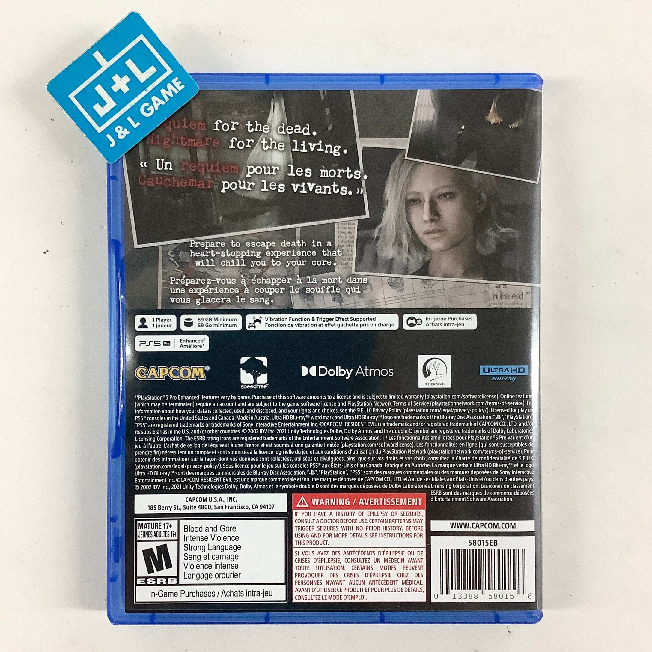 Resident Evil Requiem - (PS5) PlayStation 5 [Pre-Owned] Video Games Capcom
