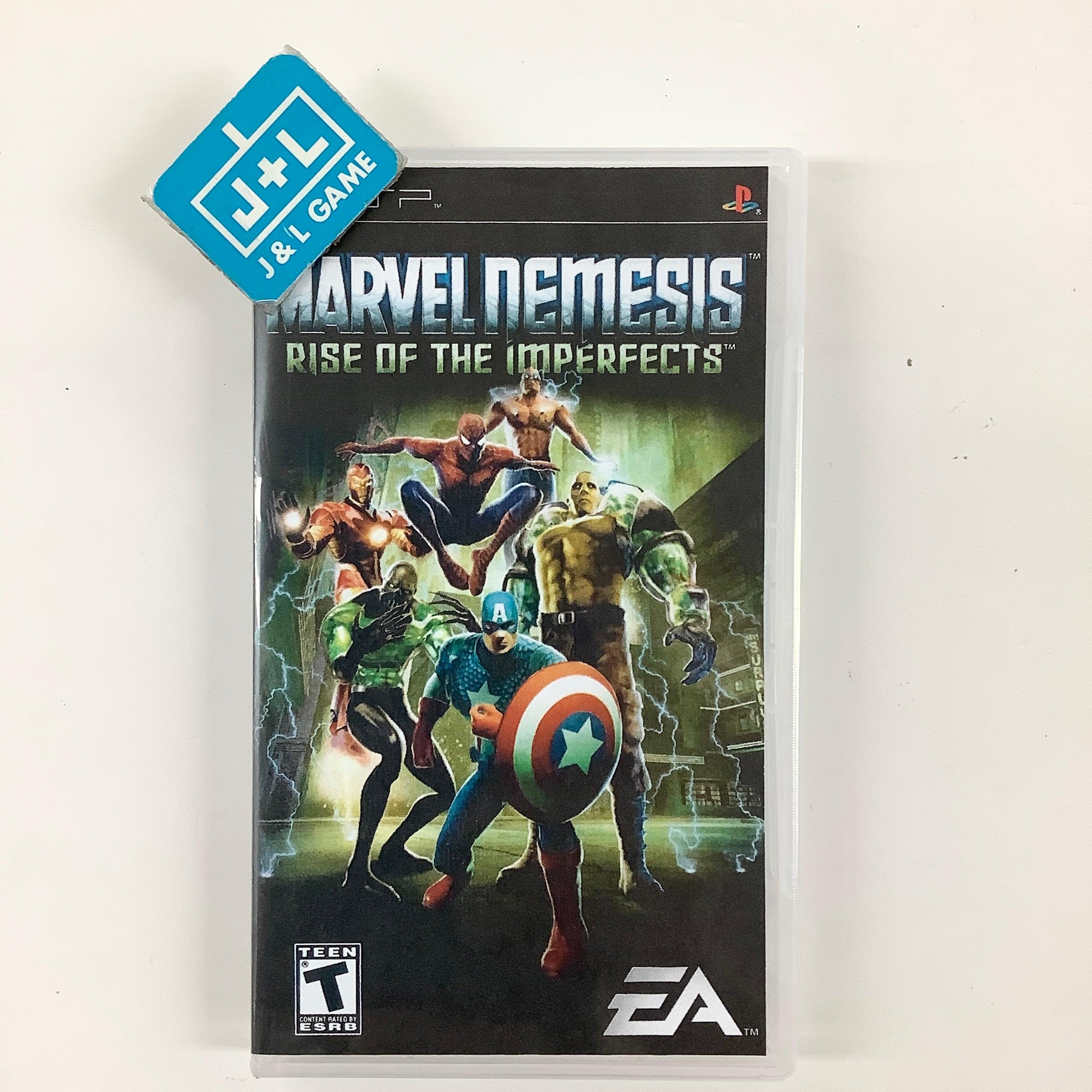 Marvel Nemesis: Rise of the Imperfects - Sony PSP [Pre-Owned] Video Games EA Games