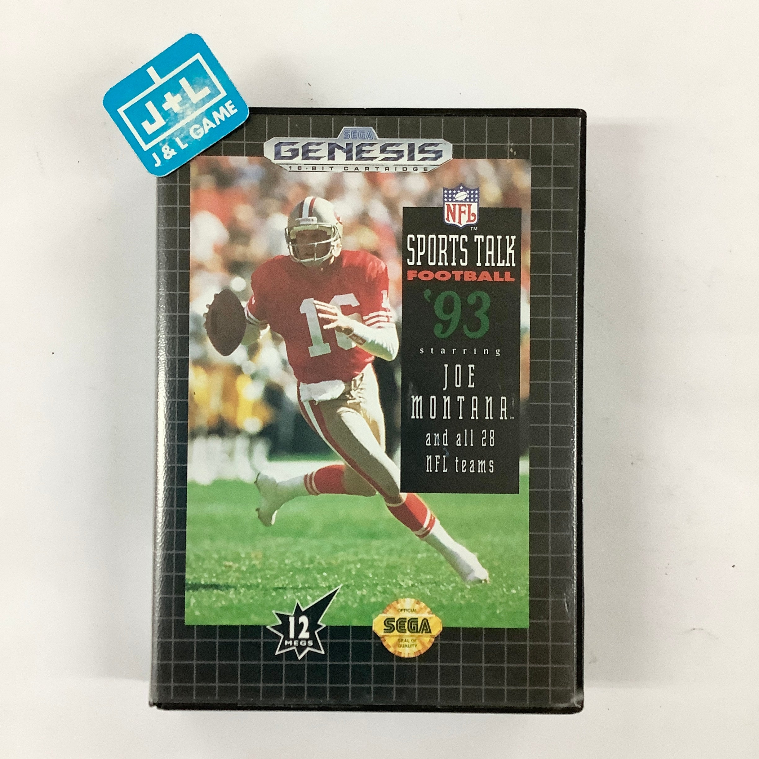 NFL Sports Talk Football '93 Starring Joe Montana - (SG) SEGA Genesis [Pre-Owned] Video Games Sega   