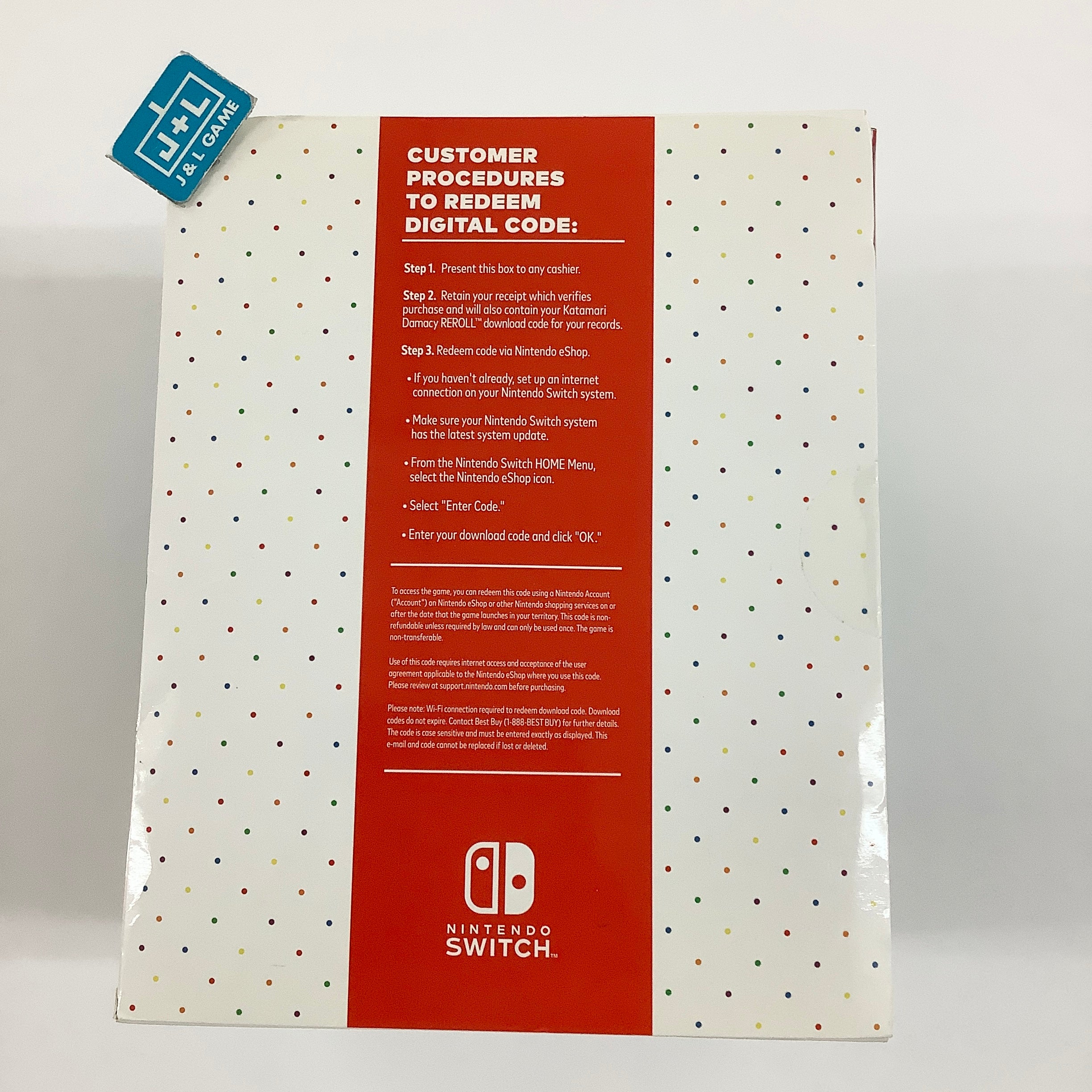 Katamari Damacy Reroll ( Digital Game , Prince and Ball Plush ) - Nintendo Switch Video Games BANDAI NAMCO Entertainment