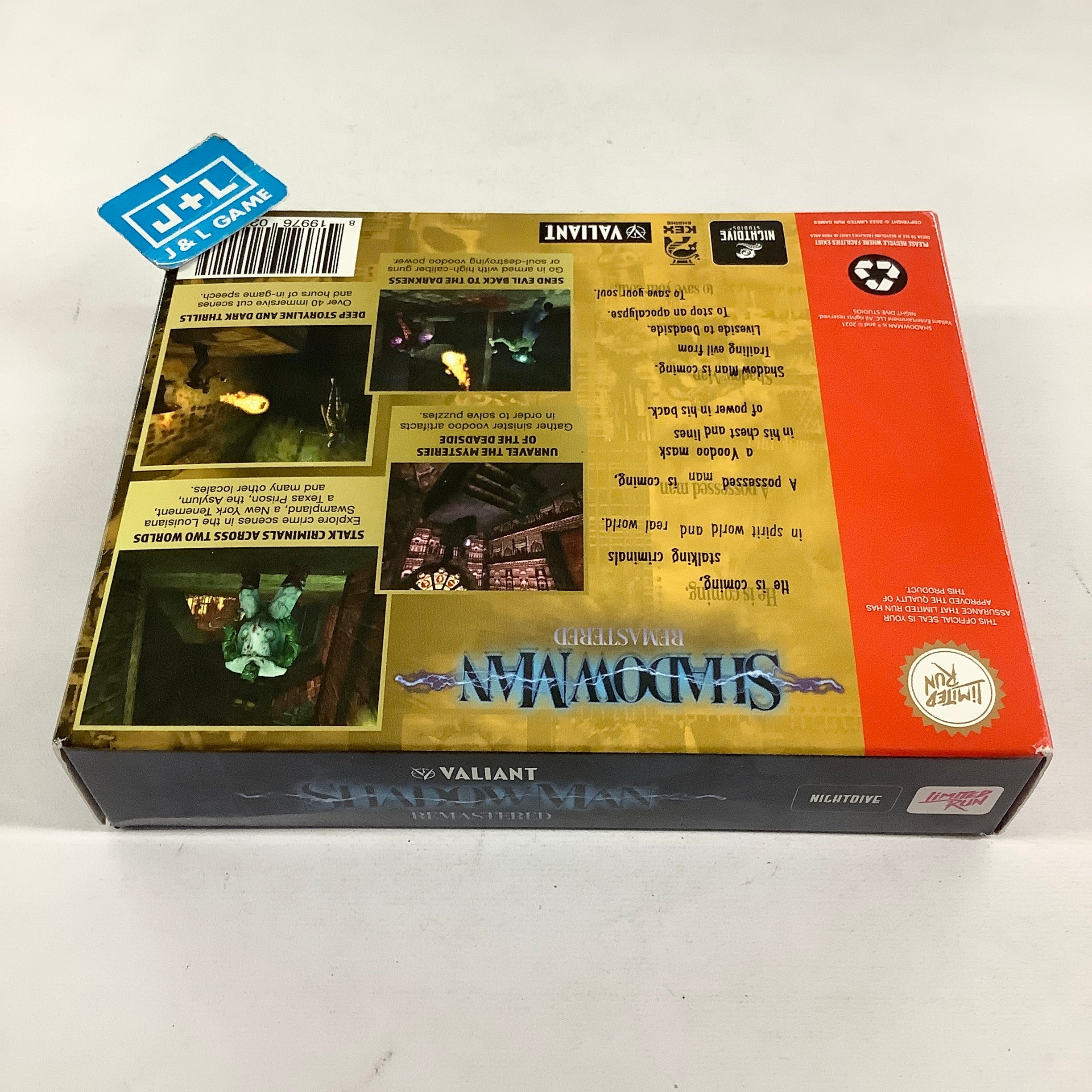 Shadow Man Remastered (Classic Edition) (Limited Run #439) - (PS4) PlayStation 4 Video Games Limited Run Games
