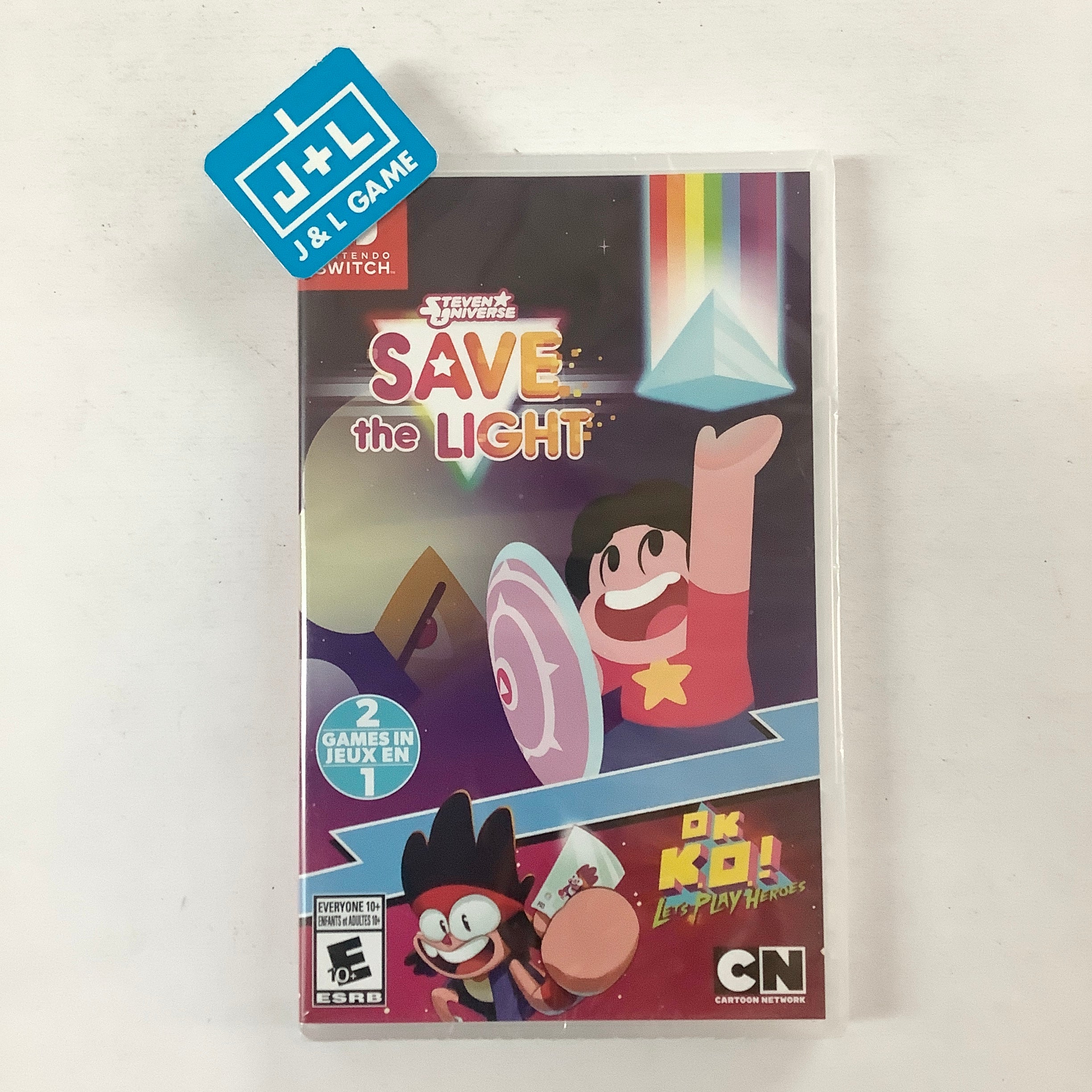 Steven Universe: Save The Light & OK K.O.! Let's Play Heroes - (NSW) Nintendo Switch Video Games Outright Games   