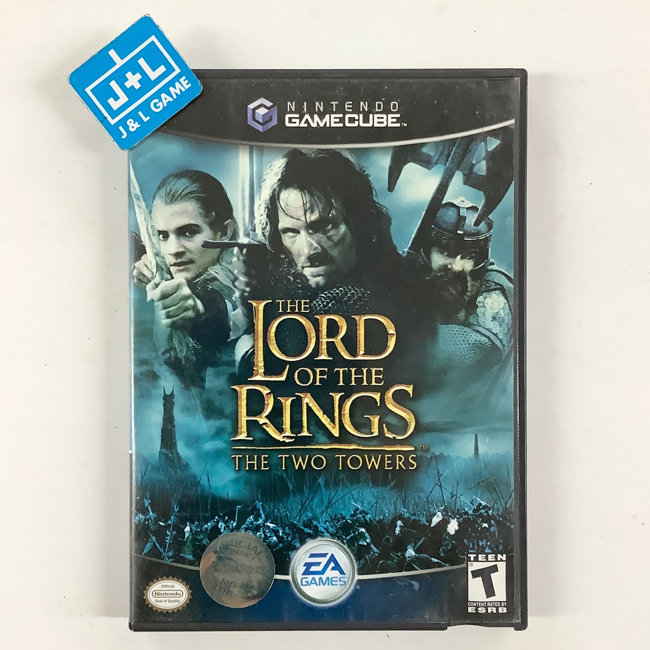 The Lord of the Rings: The Two Towers - (GC) GameCube [Pre-Owned] Video Games EA Games