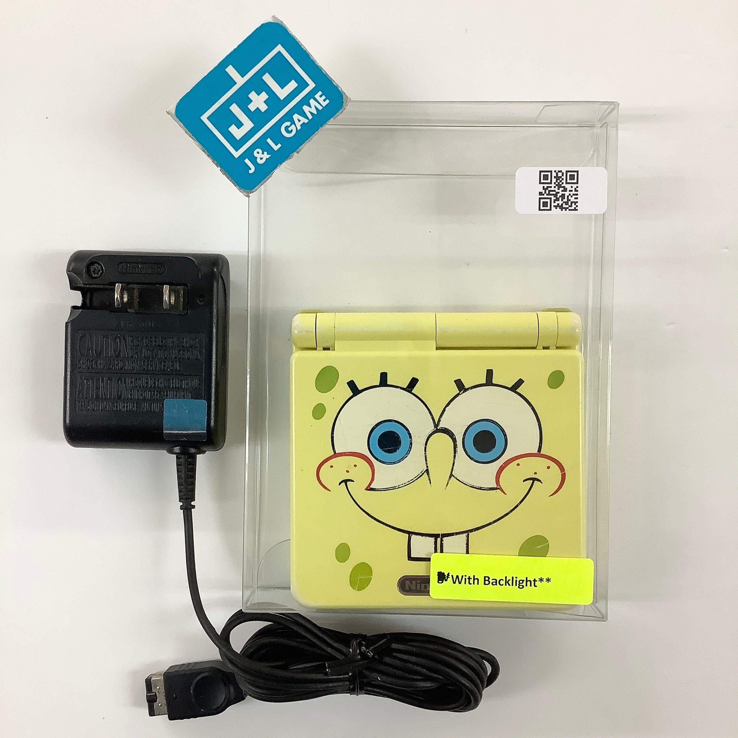 Nintendo Game Boy Advance SP Console AGS - 101 (SpongeBob SquarePants) - (GBA) Game Boy Advance SP [Pre-Owned]