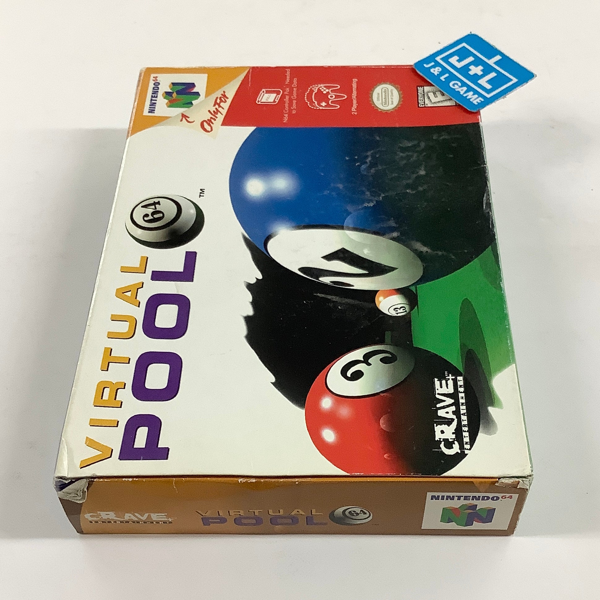 Virtual Pool 64 - (N64) Nintendo 64 [Pre-Owned] Video Games Crave