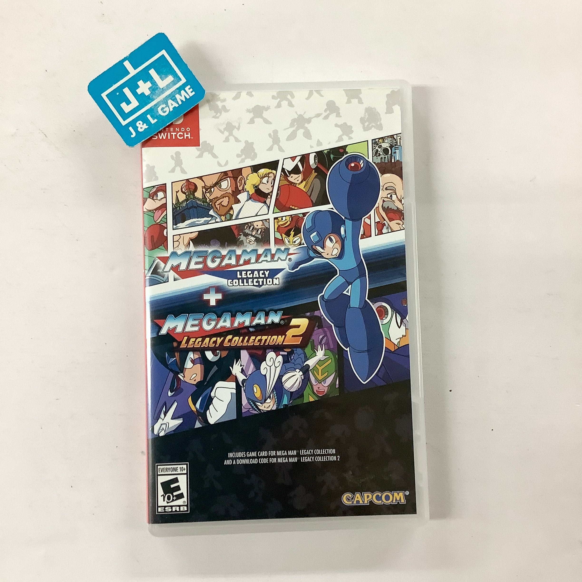 Mega Man Legacy Collection 1+2 - (NSW) Nintendo Switch [Pre-Owned] Video Games Capcom   