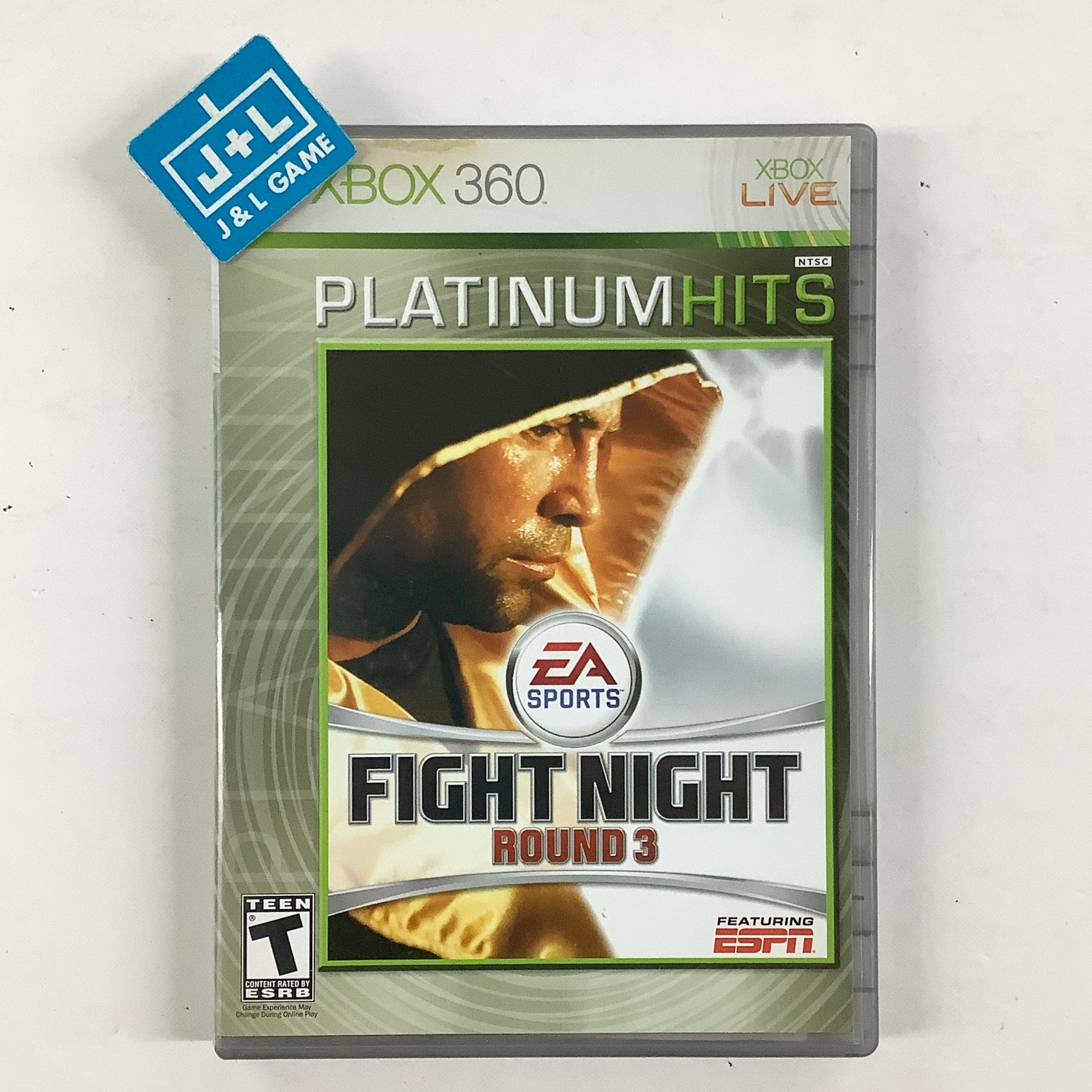 Fight Night Round 3 (Platinum Hits) - Xbox 360 [Pre-Owned] Video Games EA Sports