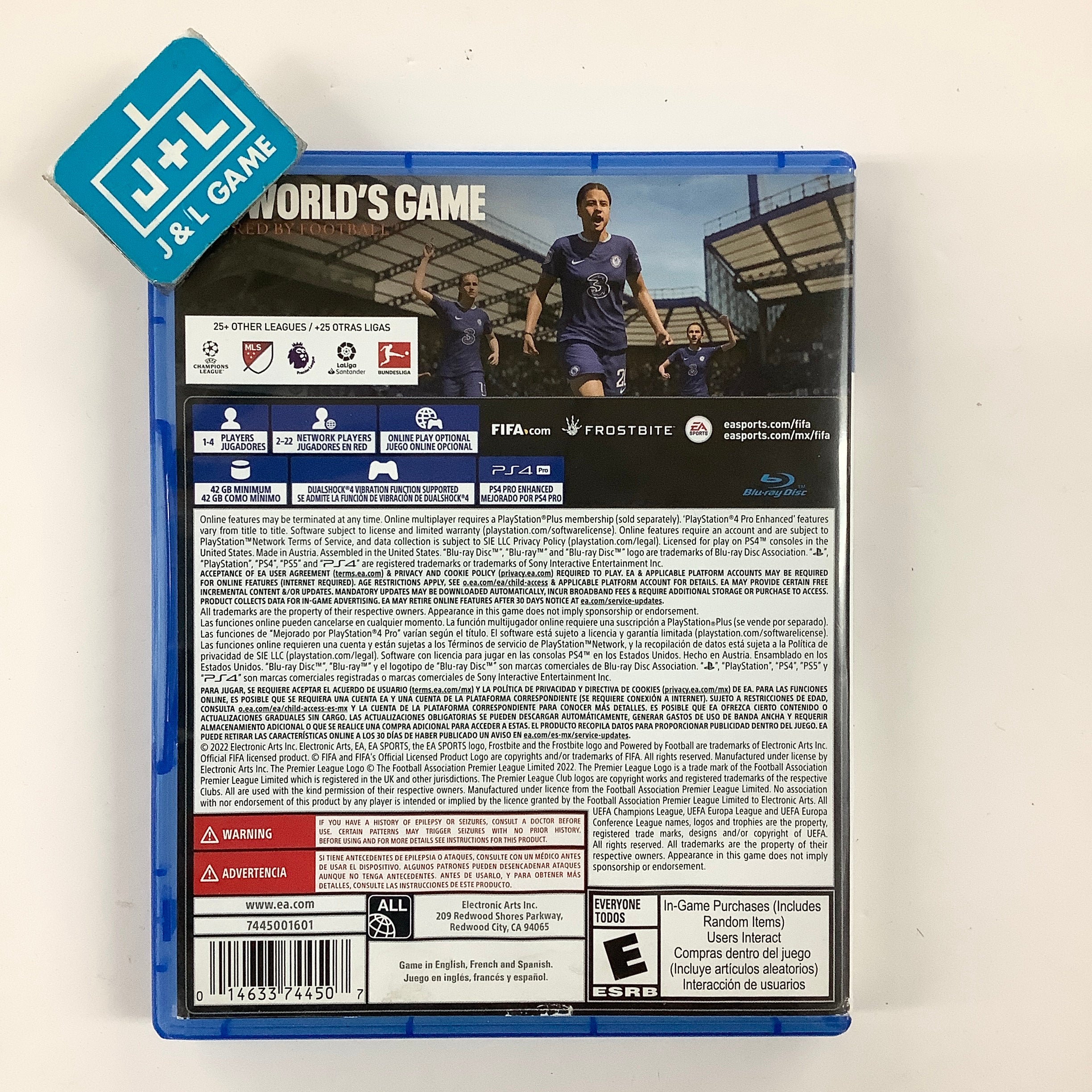 FIFA 23 - (PS4) PlayStation 4 [Pre-Owned] Video Games Electronic Arts