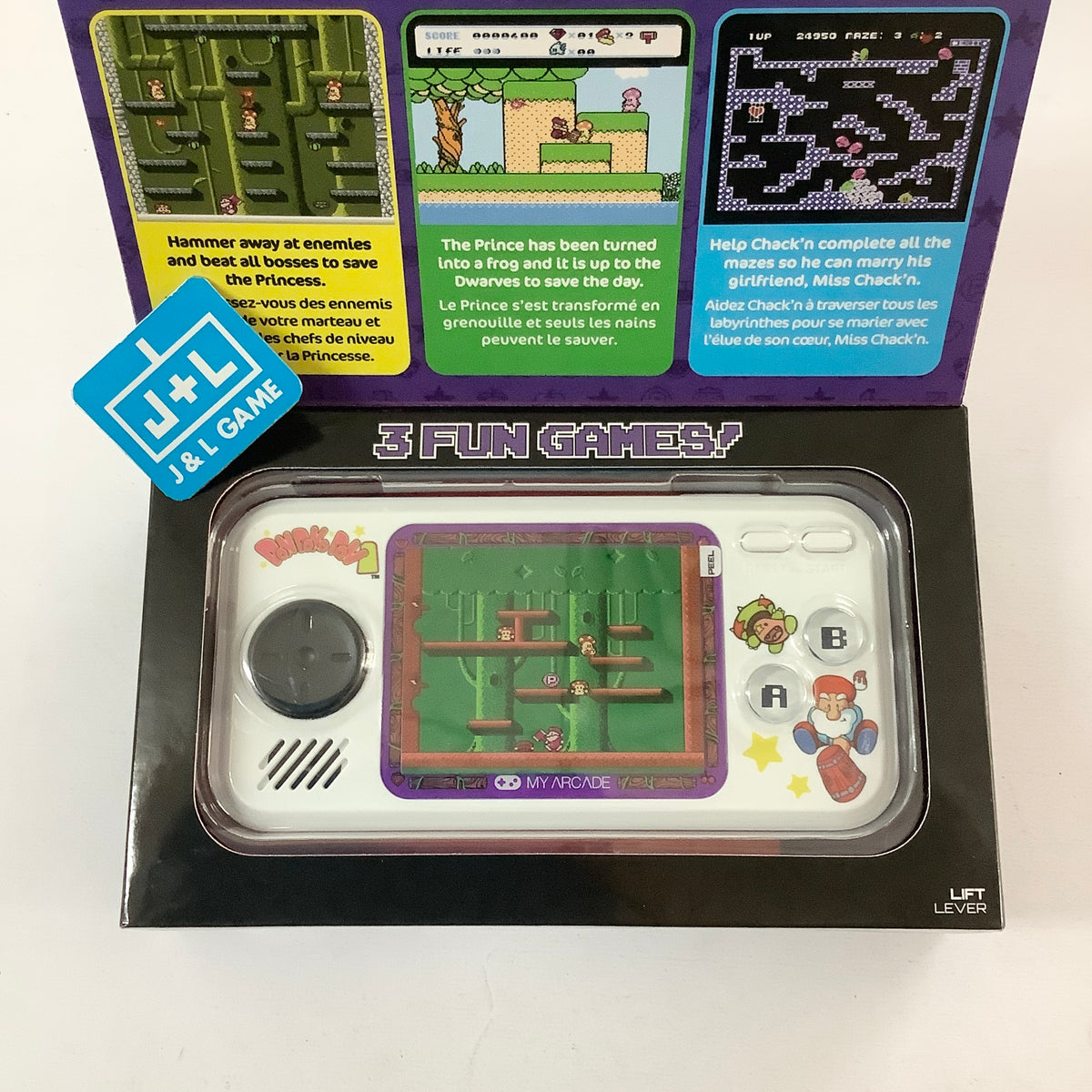 MyArcade Pocket Player 3 En 1 Don Doko Don - acheter sur MyArcade Pocket Player 3 En 1 Don Doko Don - acheter sur