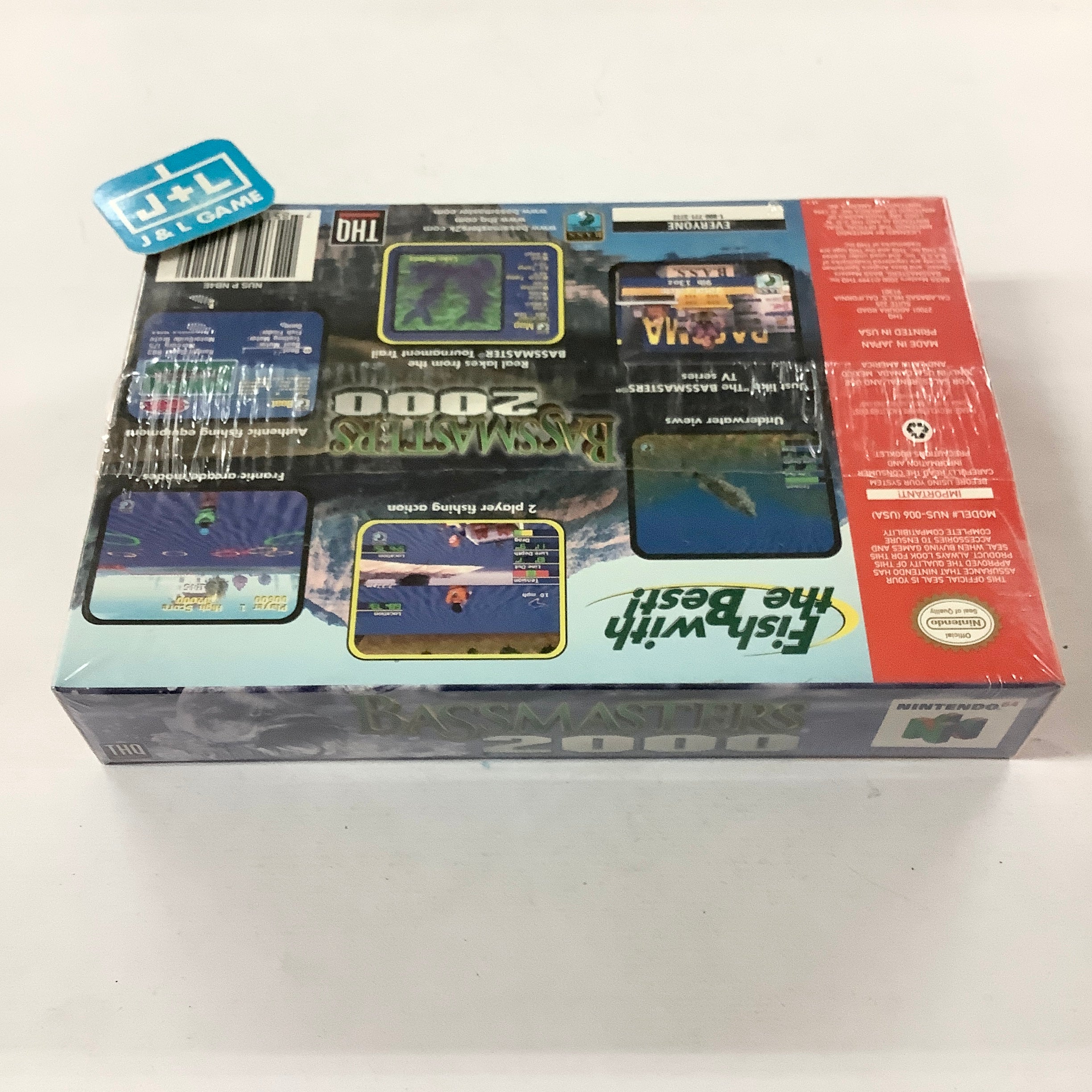 Bassmasters 2000 - (N64) Nintendo 64 Video Games THQ   