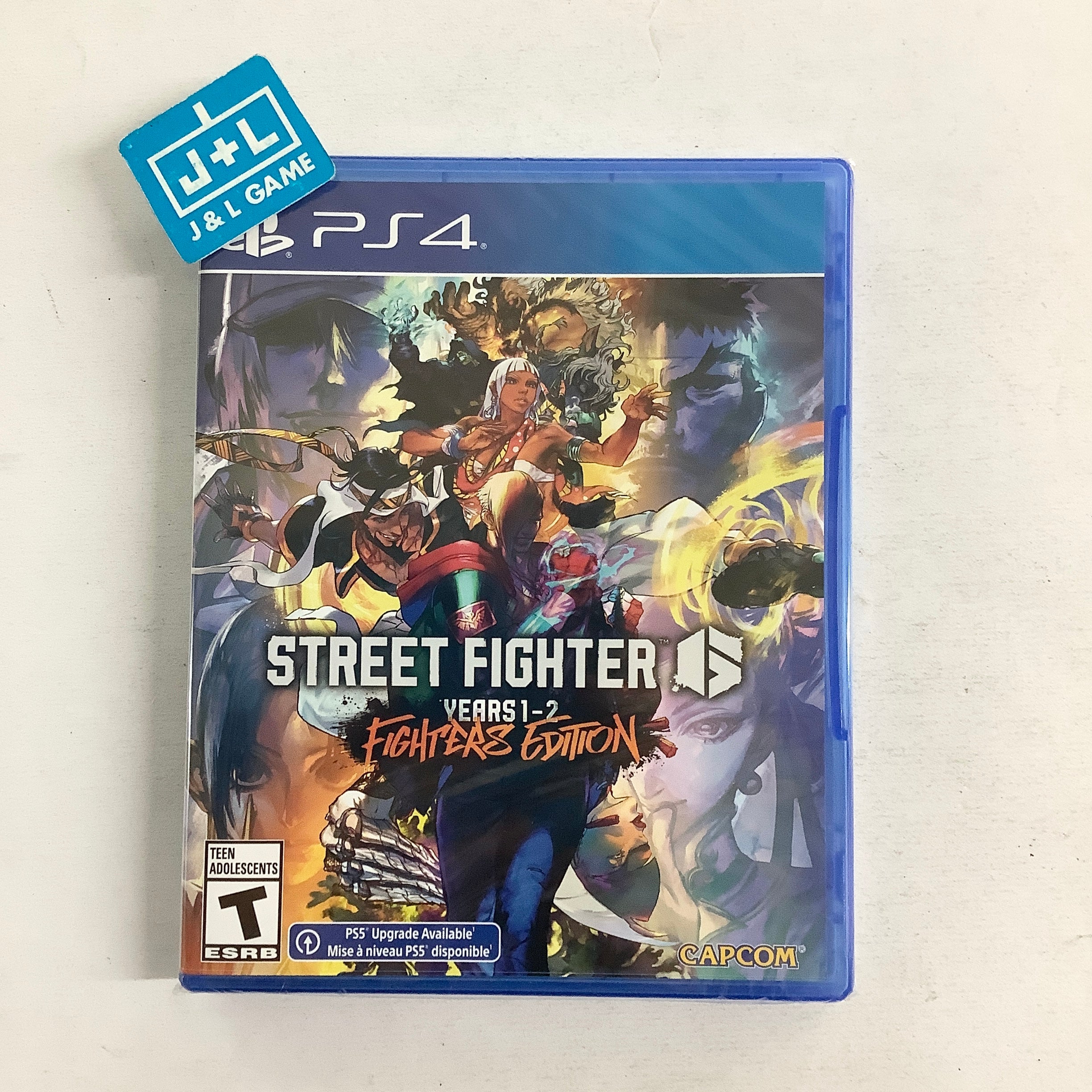 Street Fighter 6 Years 1-2 Fighters Edition- (PS4) PlayStation 4 Video Games Capcom