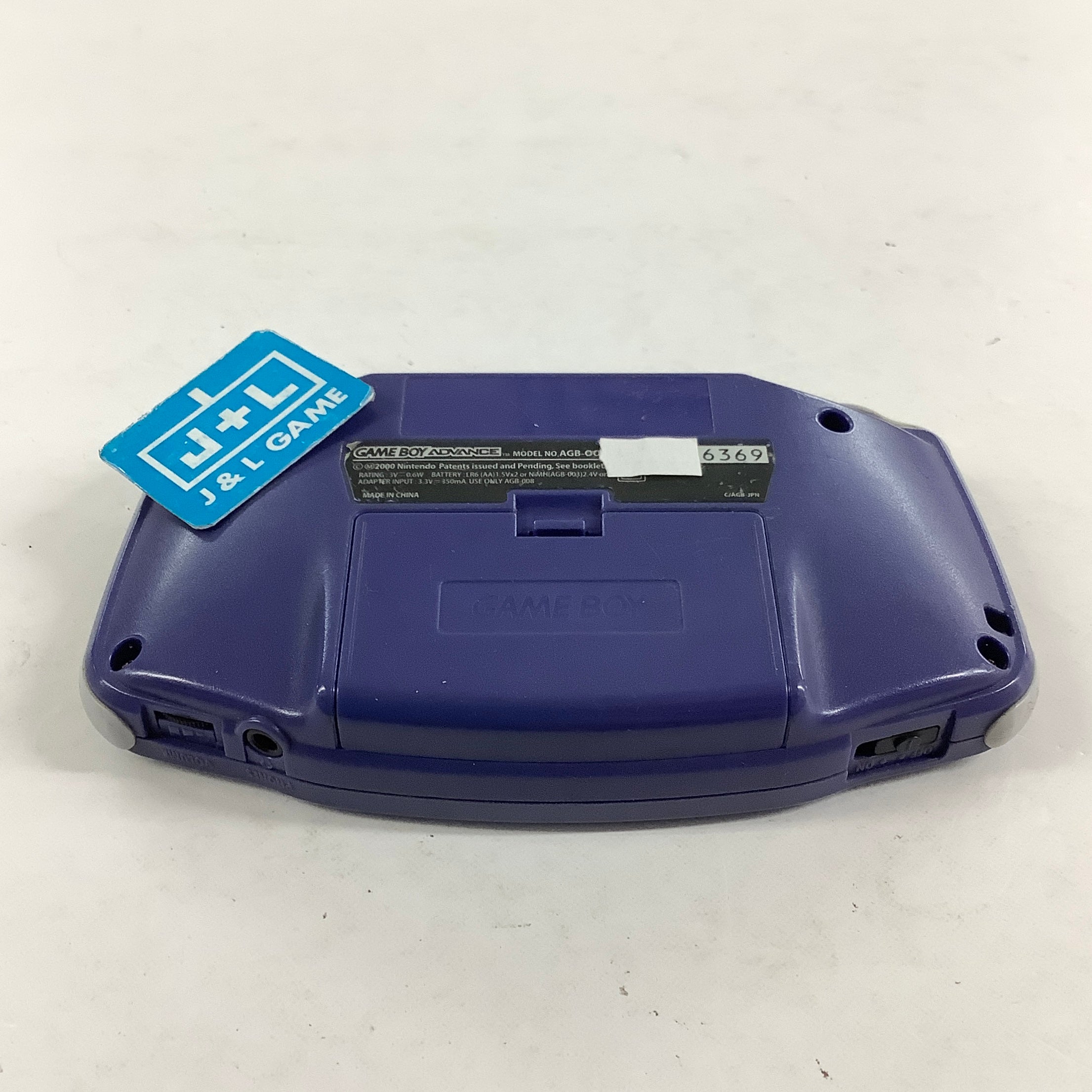 Nintendo Game Boy Advance Console (Indigo With Backlight) - (GBA) Game Boy Advance [Pre-Owned] Consoles Nintendo