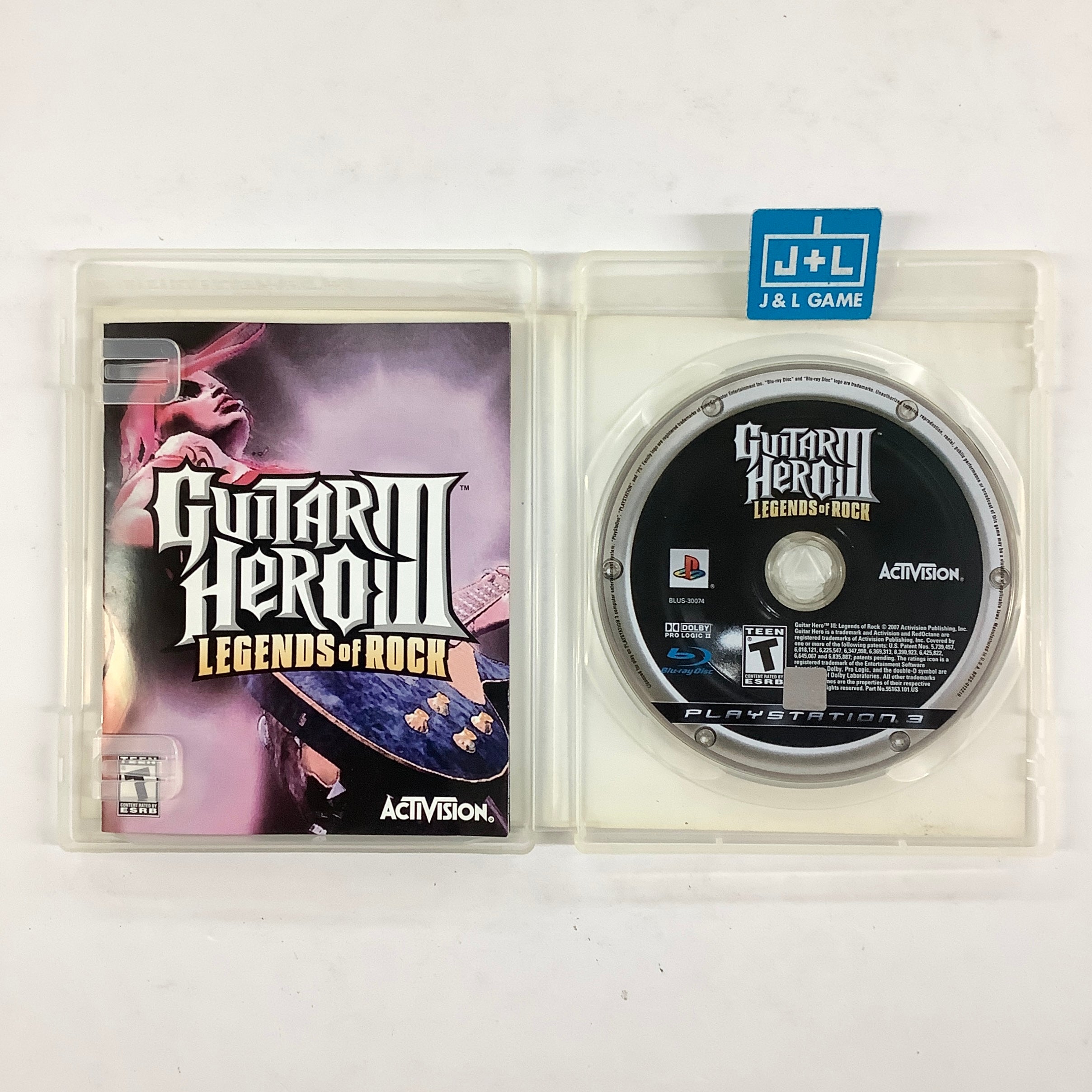 Guitar Hero III: Legends of Rock - (PS3) PlayStation 3 [Pre-Owned] Video Games RedOctane