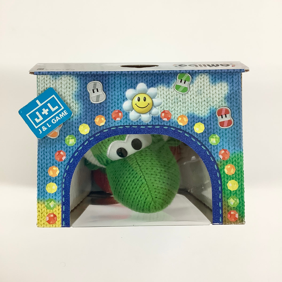 Mega Yarn Yoshi (Yoshi's Woolly World) - Nintendo WiiU Amiibo Amiibo Nintendo