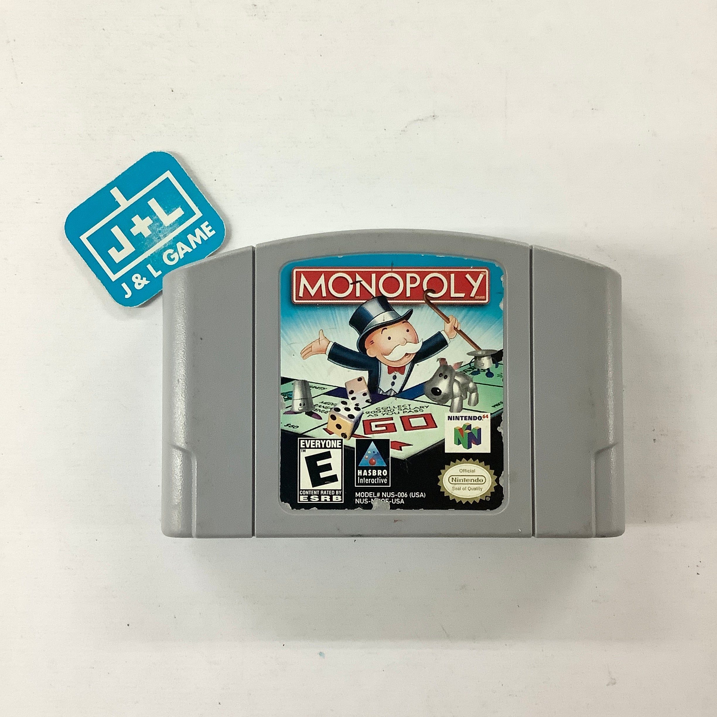 Monopoly - (N64) Nintendo 64 [Pre-Owned] Video Games Hasbro Interactive   