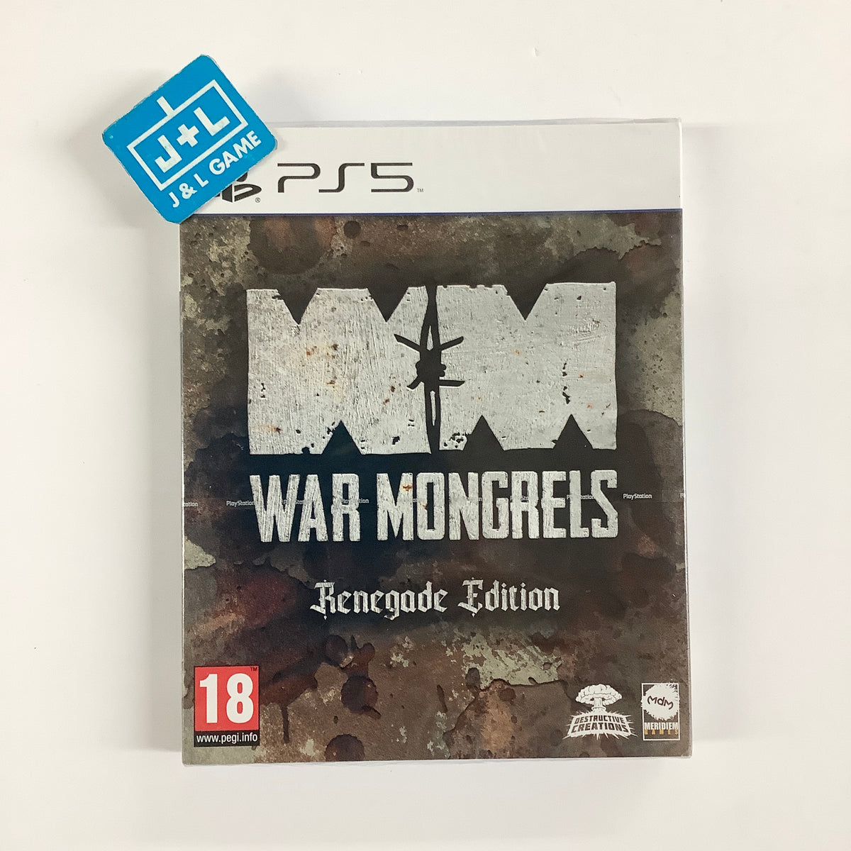 War Mongrels Renegade Edition - (PS5) PlayStation 5 (European Import) Video Games MDM MERIDIEM GAMES
