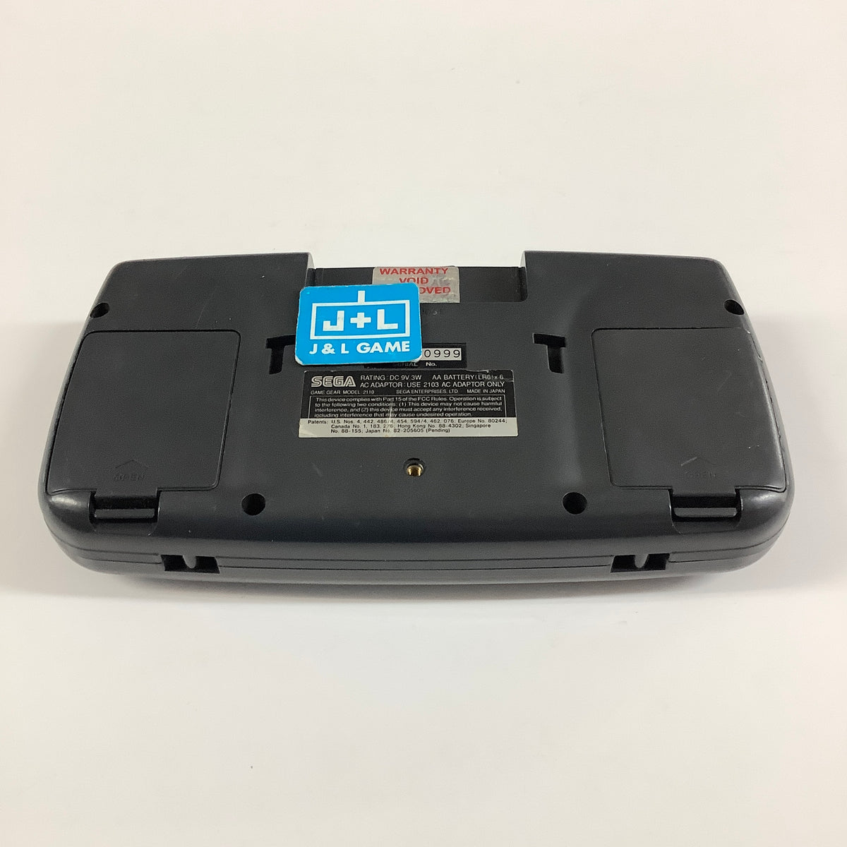 Sega Game Gear Portable Video Game System (Black) - (SGG) SEGA GameGear [Pre-Owned]