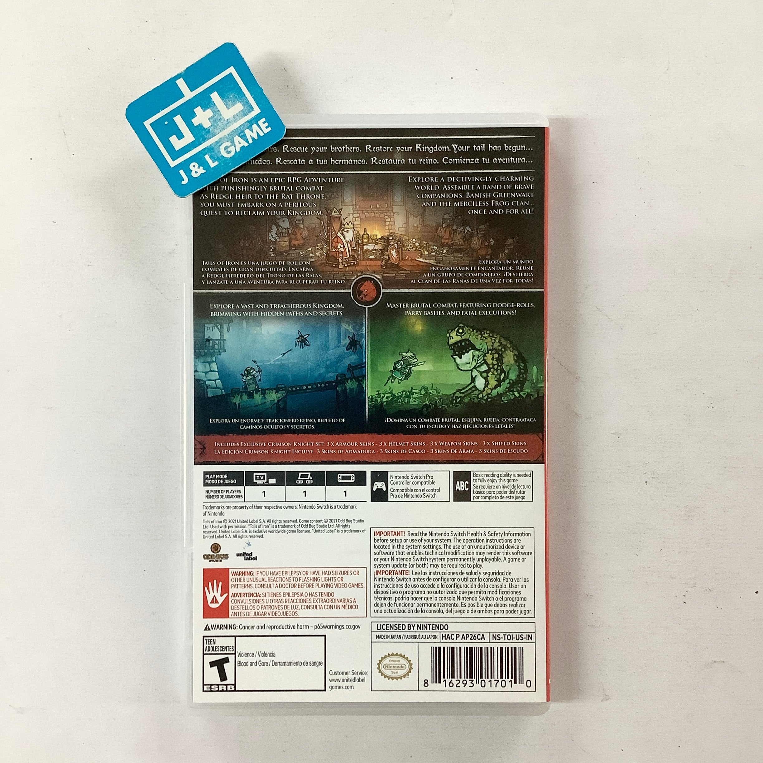 Tails of Iron - (NSW) Nintendo Switch [UNBOXING] Video Games CI Games   