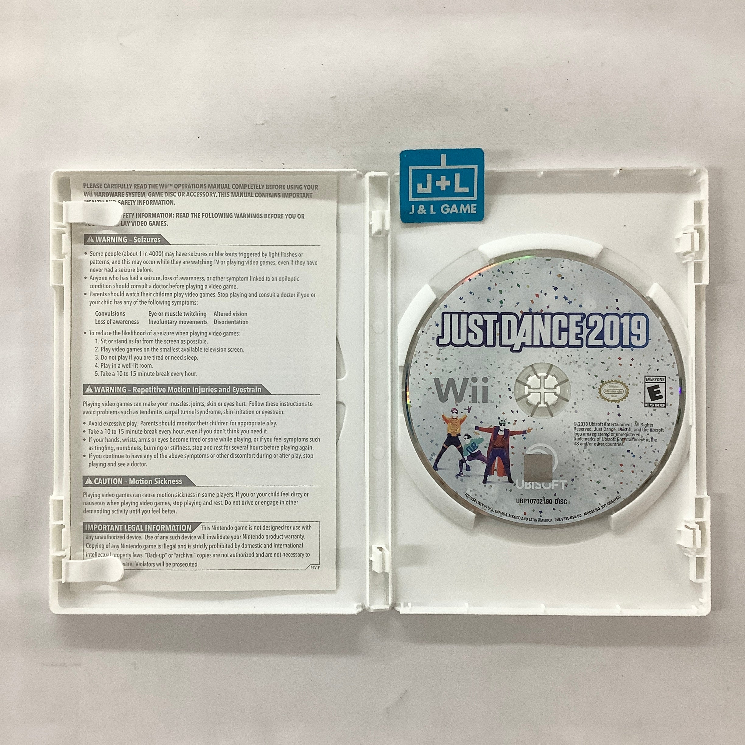 Just Dance 2019 - Nintendo Wii [Pre-Owned] Video Games Ubisoft
