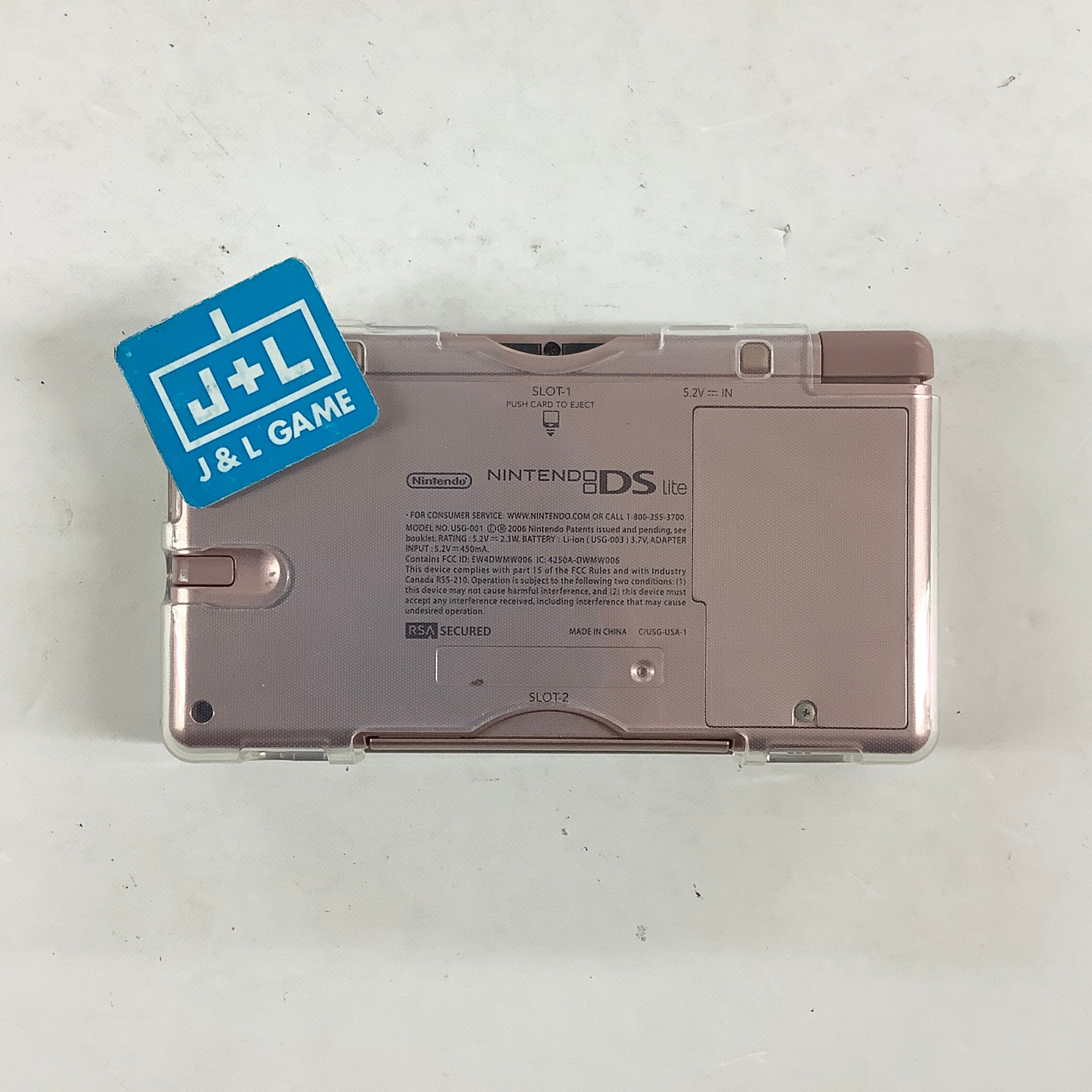 Nintendo DS Lite TPU Protector (Clear) - (NDS) Nintendo DS (Bulk Packaging) ACCESSORIES J&L Game