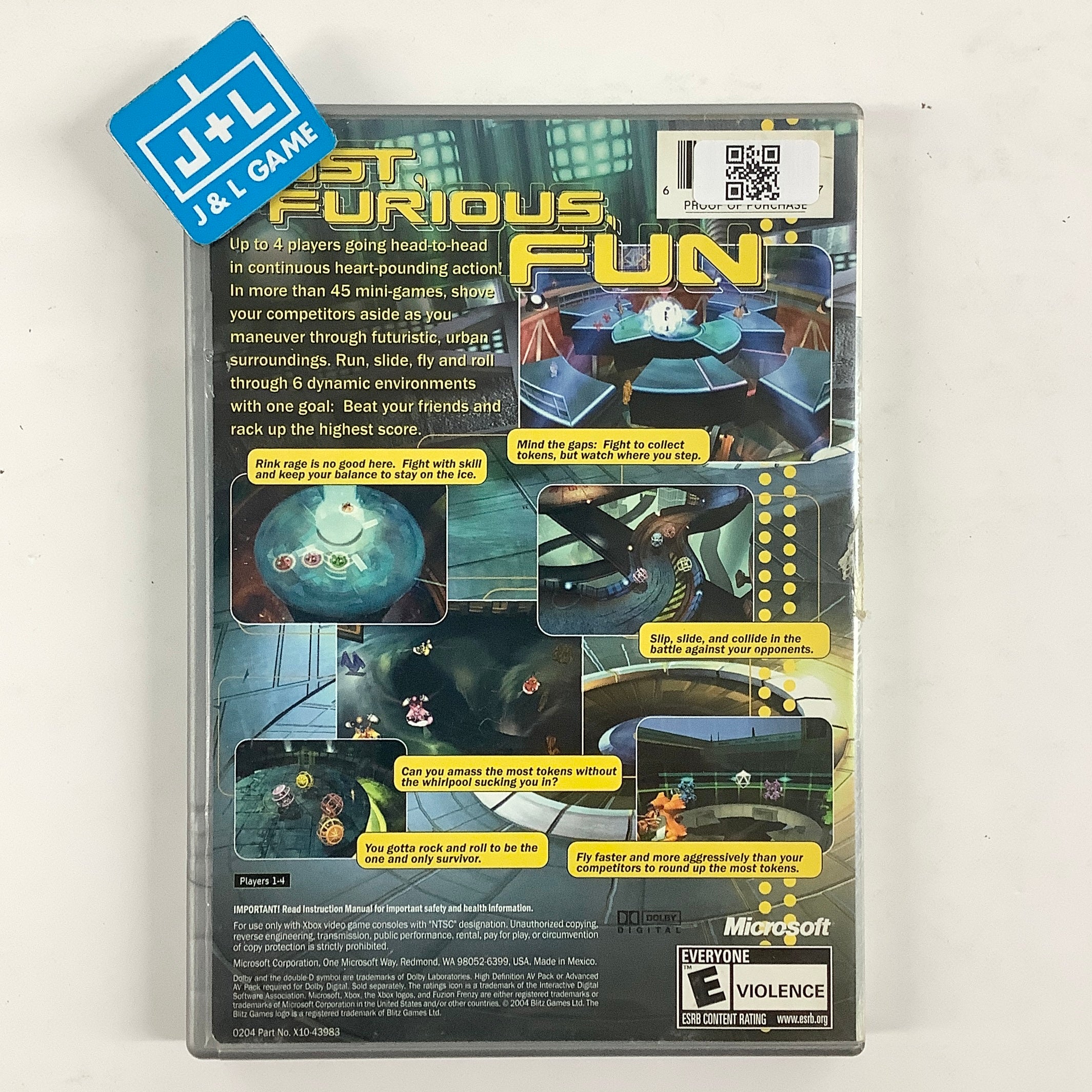 Fuzion Frenzy (Platinum Hits) - (XB) Xbox [Pre-Owned] Video Games Microsoft Game Studios