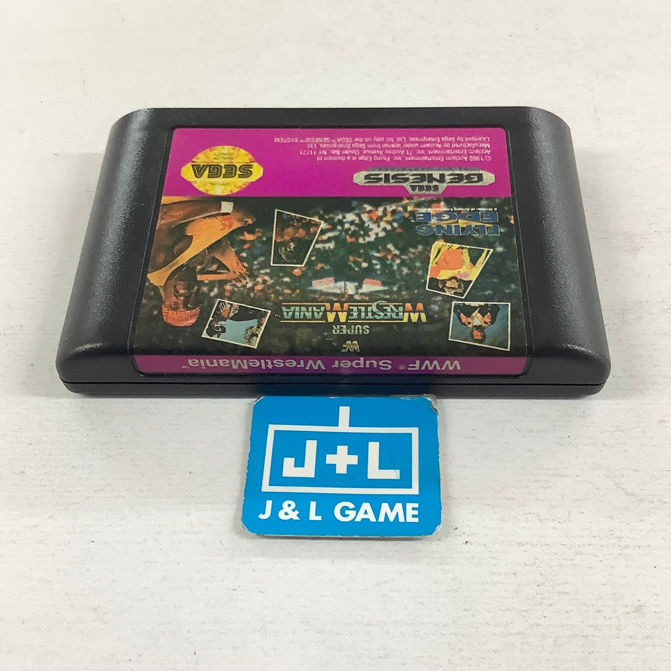 WWF Super WrestleMania - (SG) SEGA Genesis [Pre-Owned] Video Games Flying Edge