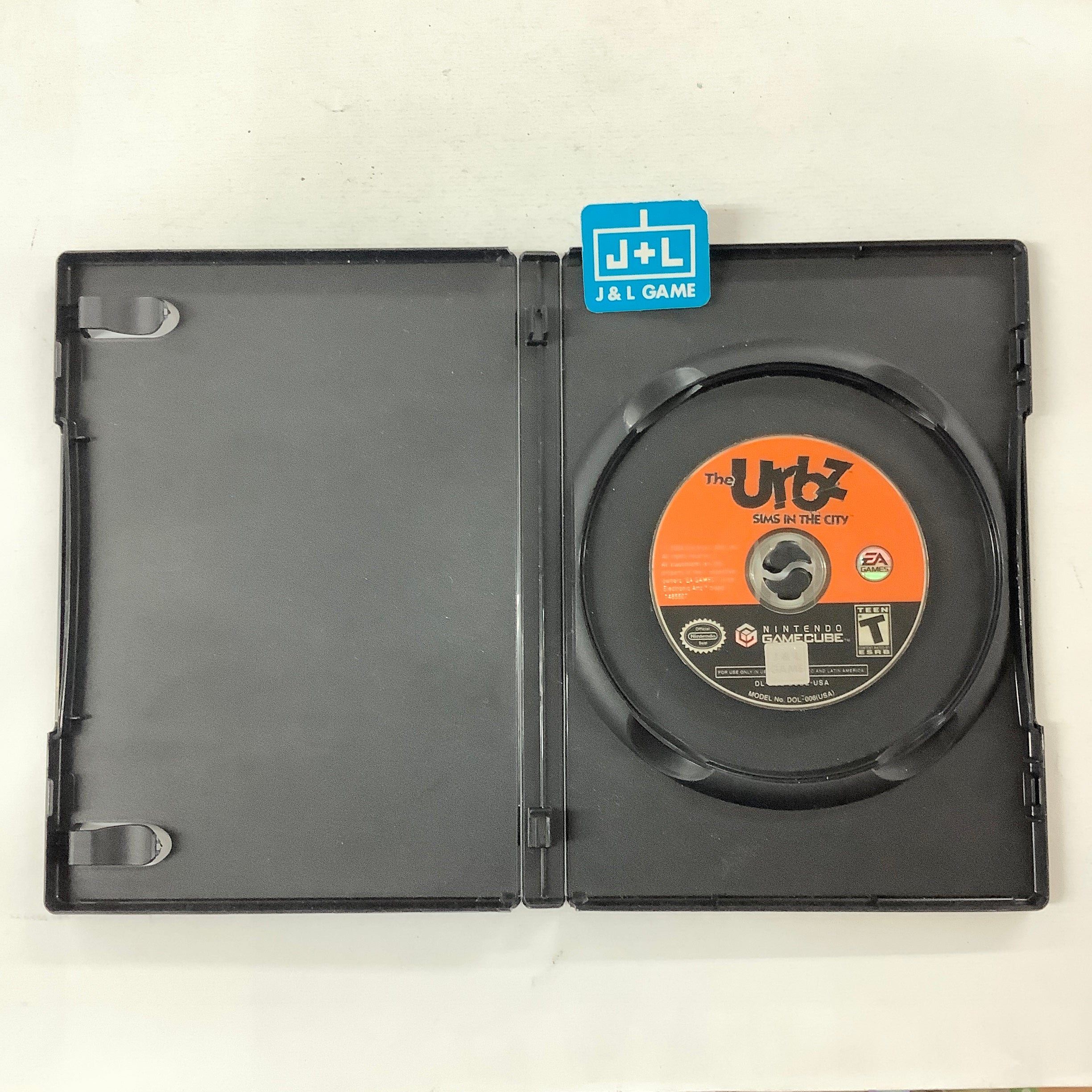 CIB The Urbs Sims In The City Sims Spin Off Game Cube Game With Manual & Box CIB The Urbs Sims In The City Sims Spin Off Game Cube Game With Manual & Box