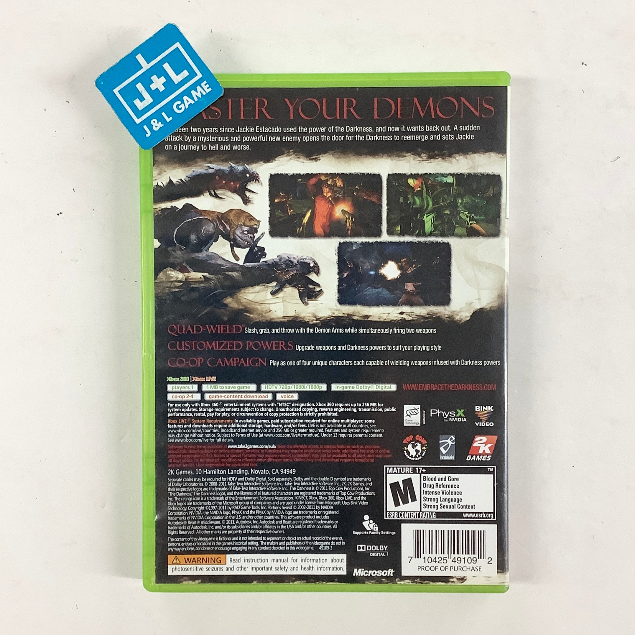 The Elder Scrolls IV: Oblivion - Game of the Year Edition (Greatest Hits) - (XB1) Xbox One & Xbox 360 [Pre-Owned] Video Games Rockstar Games