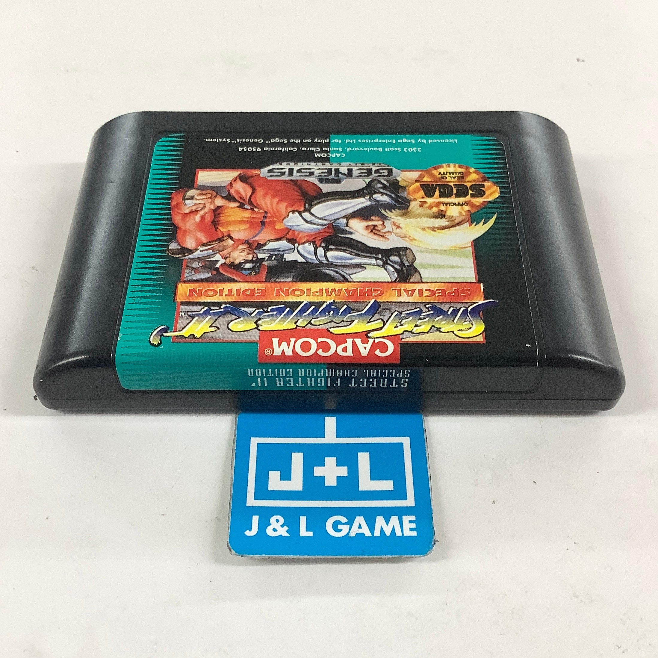 Street Fighter II: Special Champion Edition - (SG) SEGA Genesis [Pre-Owned] Video Games Capcom