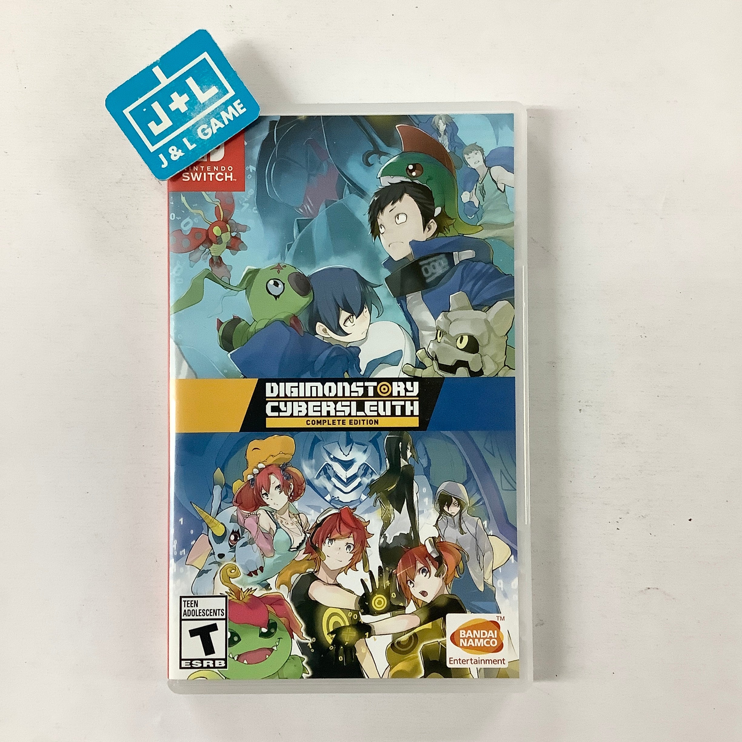 Digimon Story Cyber Sleuth: Complete Edition - (NSW) Nintendo Switch [Pre-Owned] Video Games Bandai Namco Games   