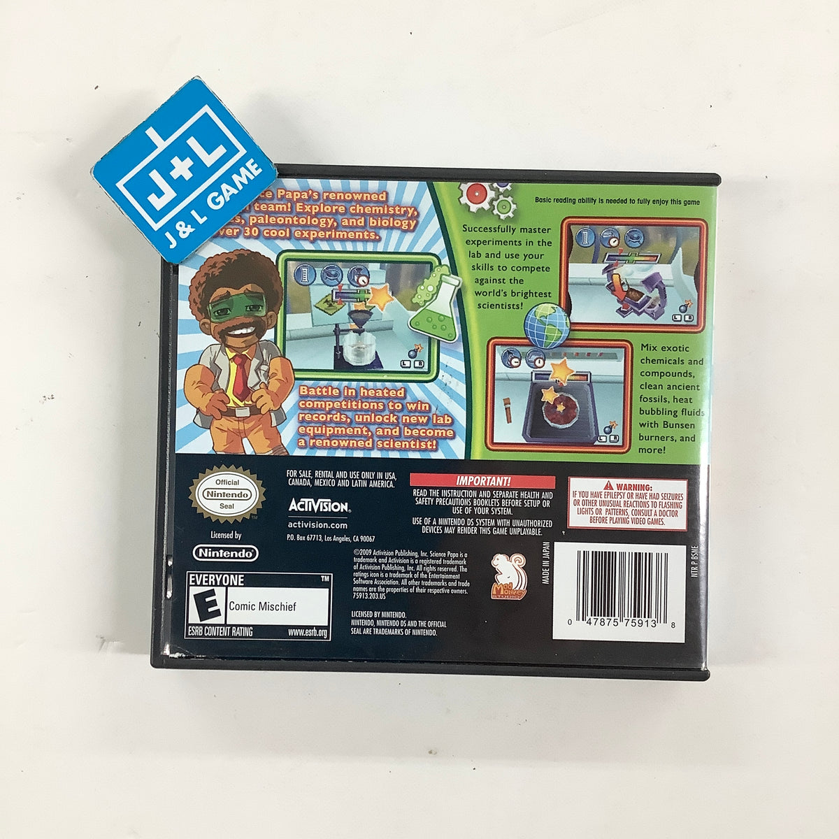 Science Papa - (NDS) Nintendo DS [Pre-Owned] Video Games Activision