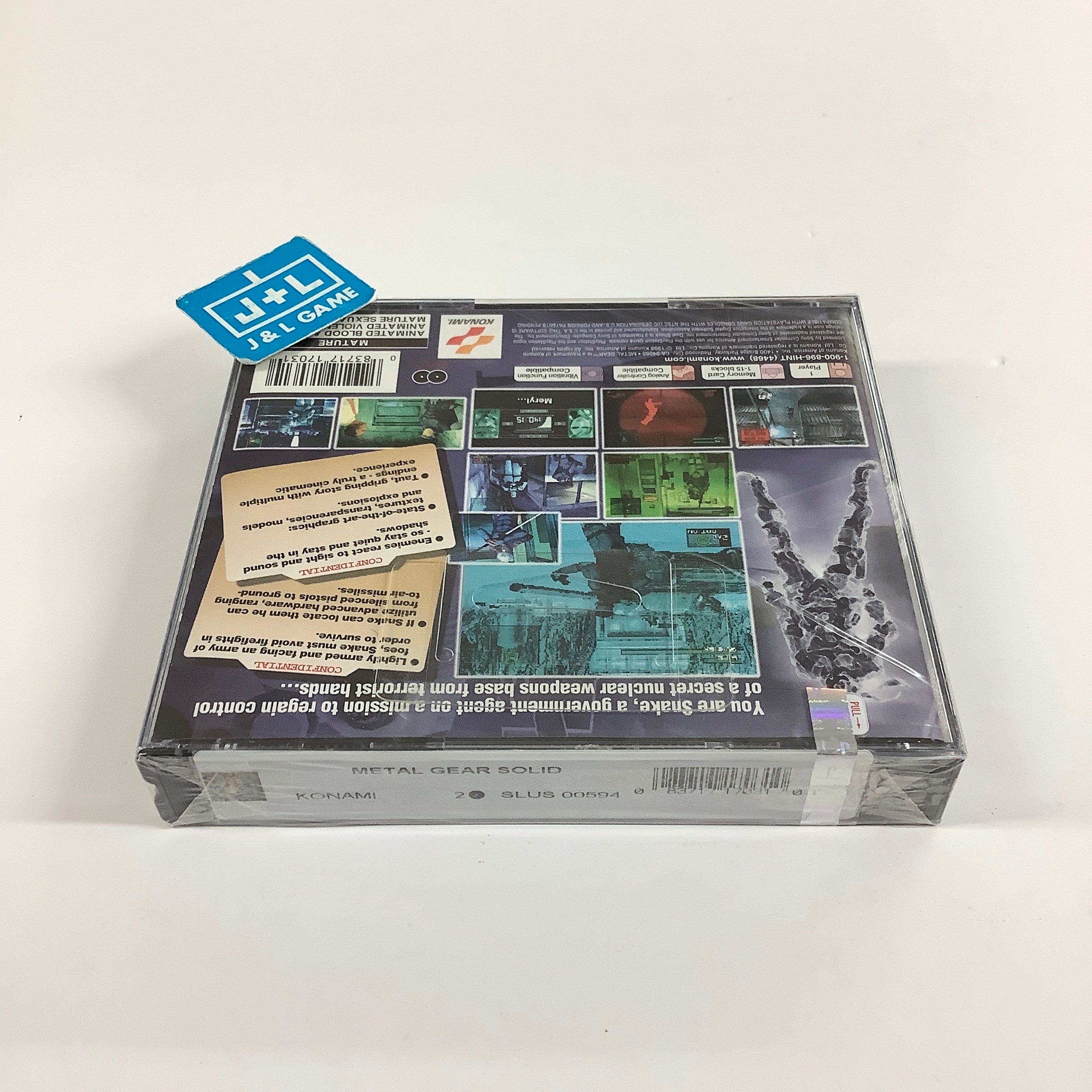 Metal Gear Solid - (PS1) PlayStation 1