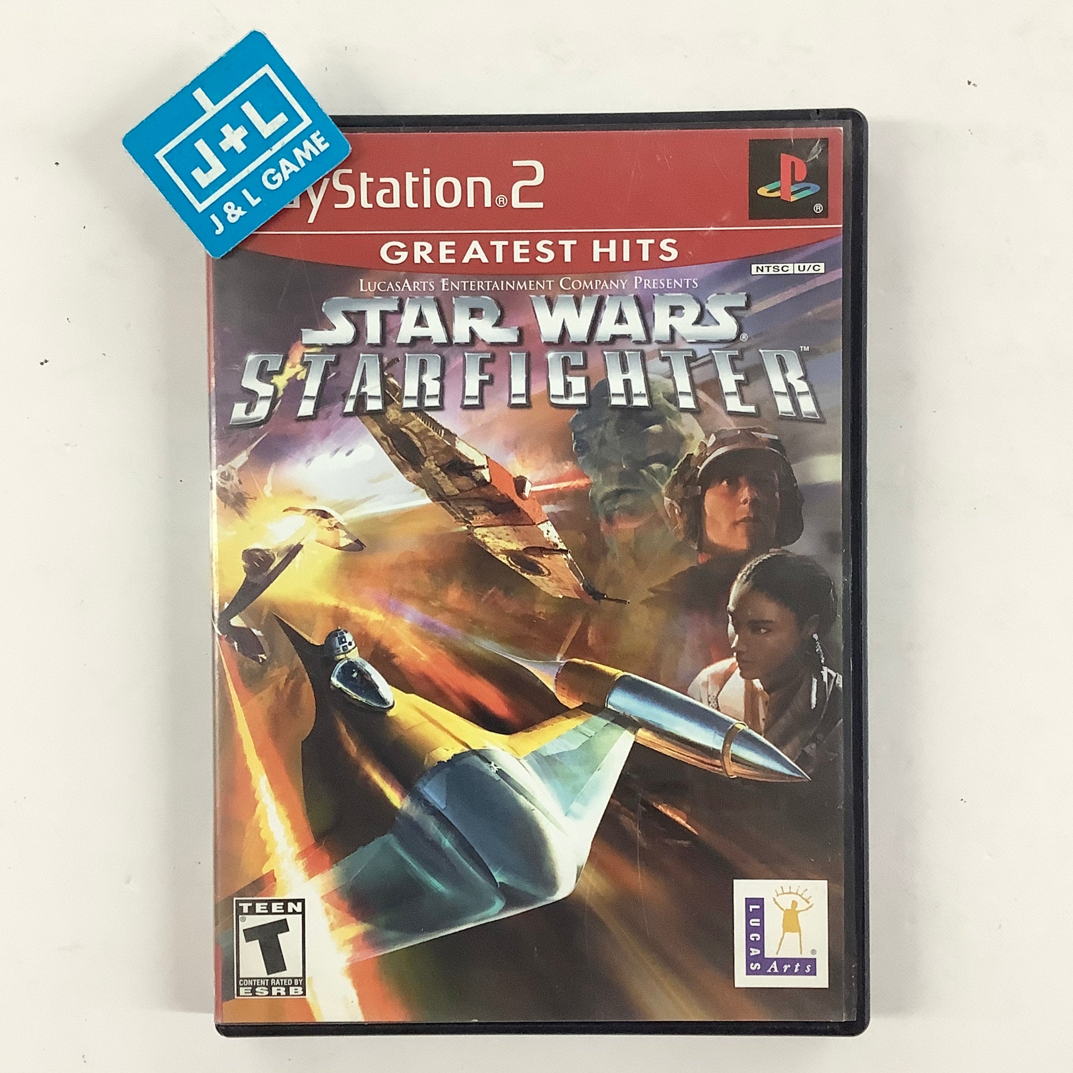 Star Wars: Starfighter (Greatest Hits) - (PS2) PlayStation 2 [Pre-Owned] Video Games LucasArts