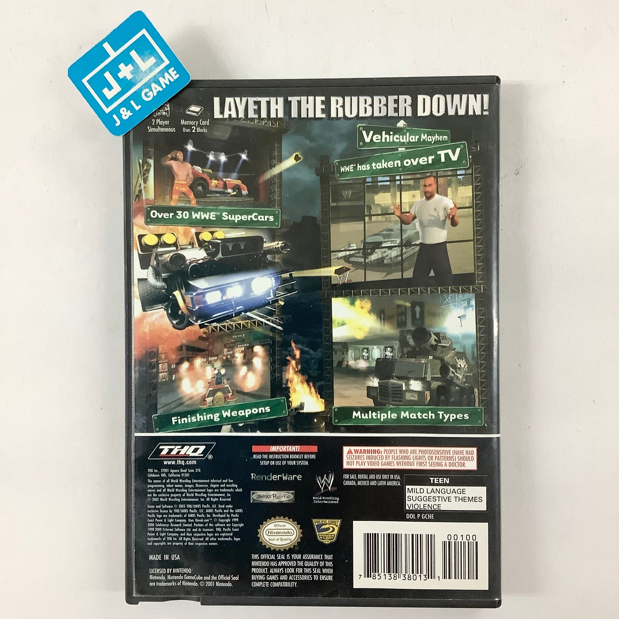 WWE Crush Hour - (GC) Gamecube [Pre-Owned] Video Games THQ