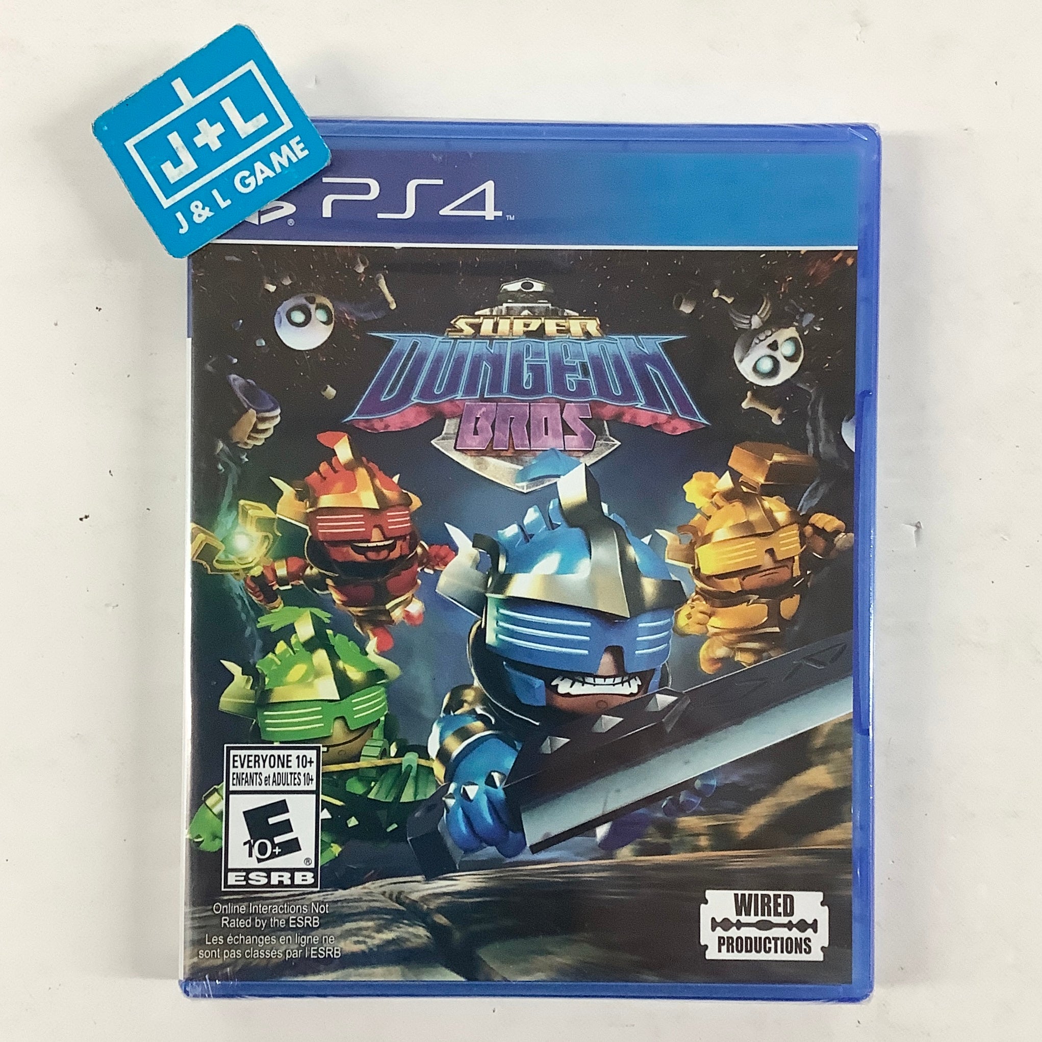 Super Dungeon Bros - (PS4) PlayStation 4 Video Games Wired Productions