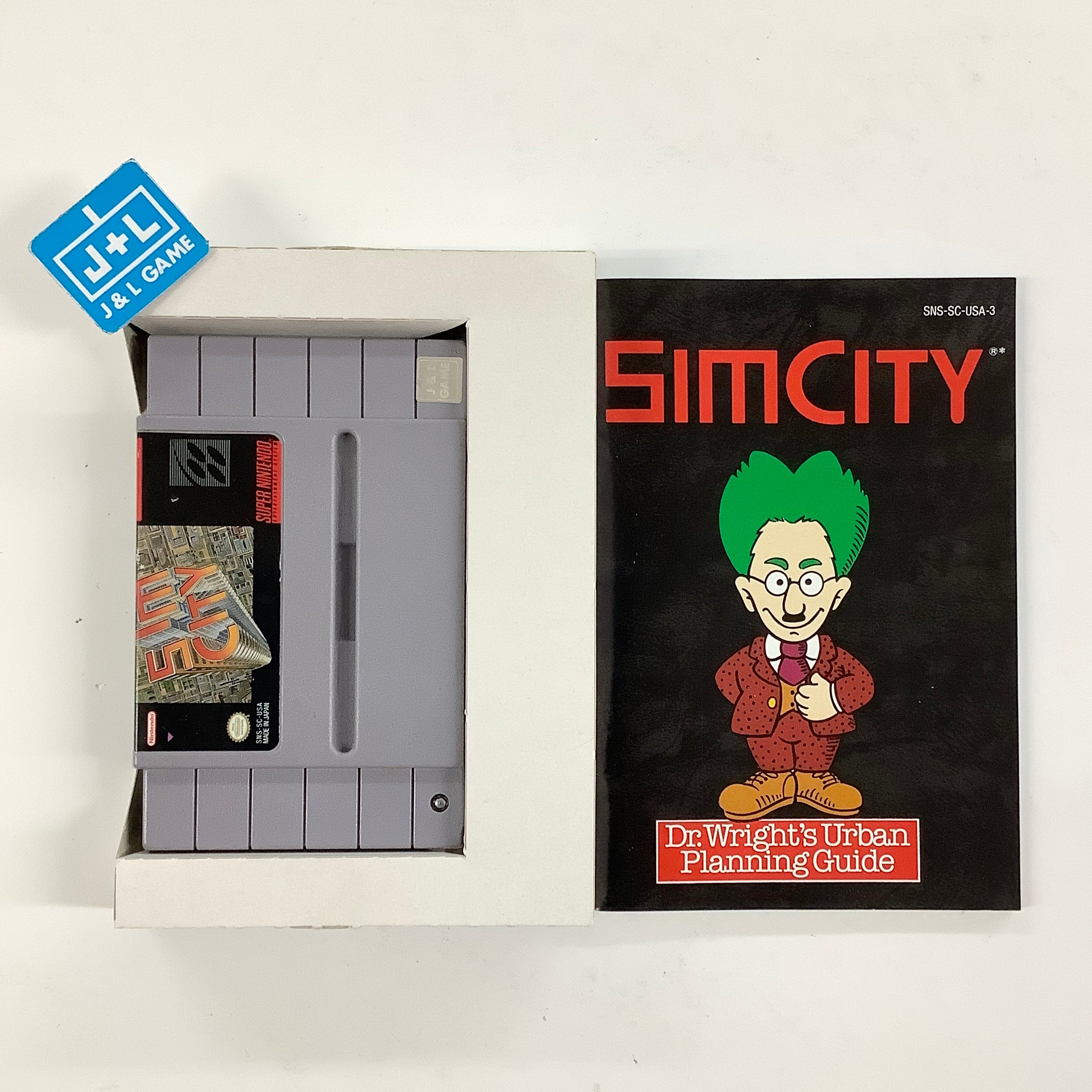 SimCity - (SNES) Super Nintendo [Pre-Owned]