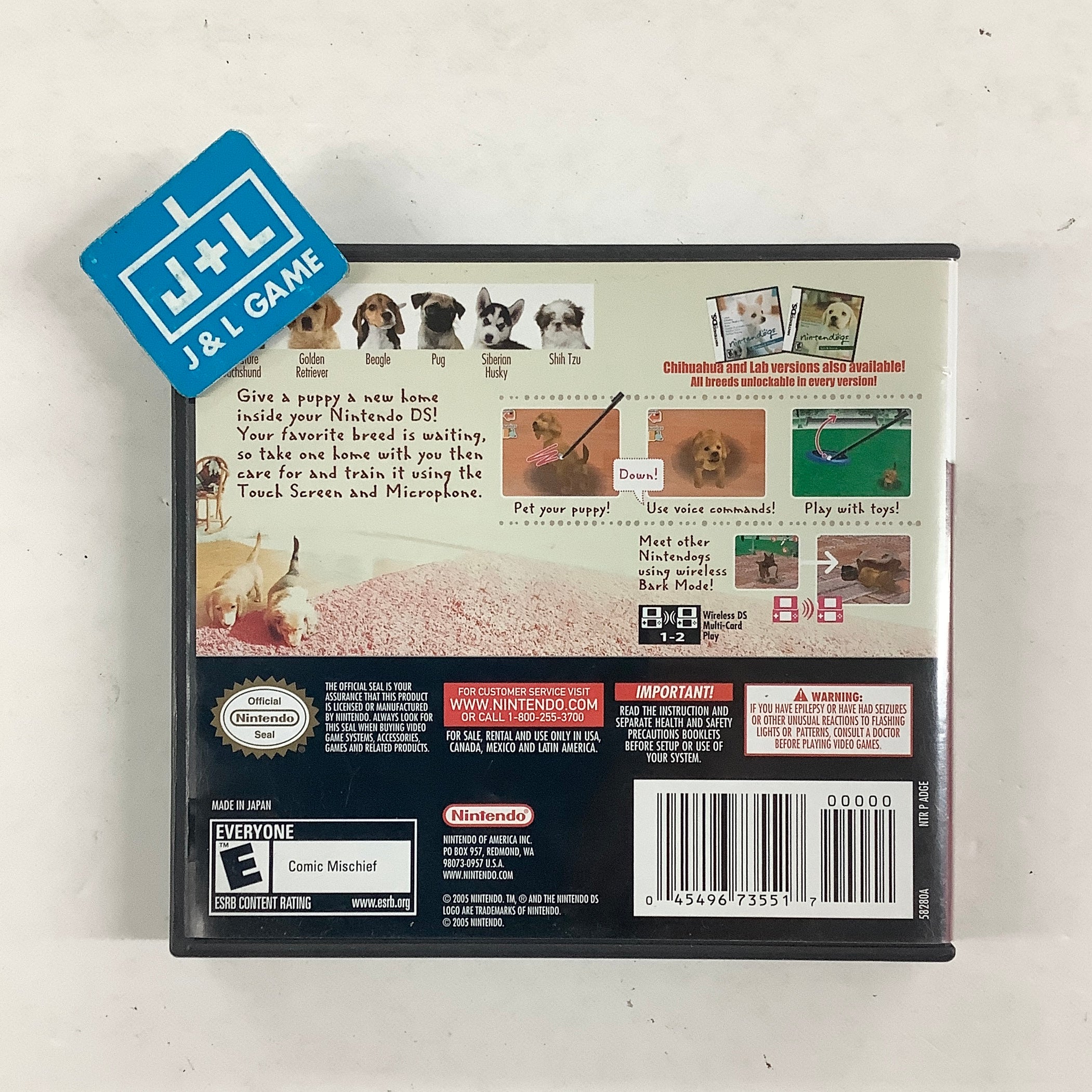 Nintendogs Dachshund & Friends - (NDS) Nintendo DS [Pre-Owned] Video Games Nintendo