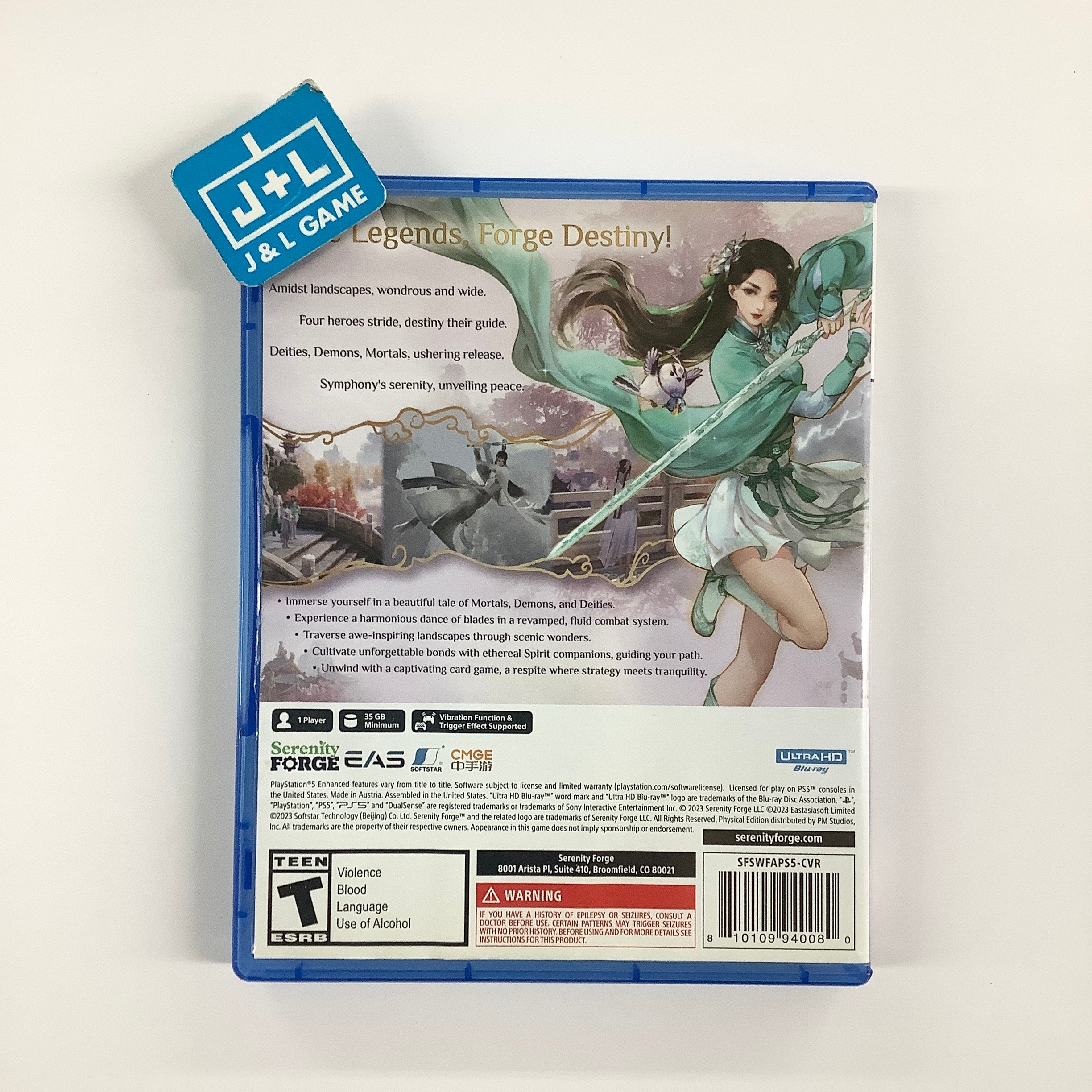 Sword and Fairy: Together Forever - (PS5) PlayStation 5 [Pre-Owned] Video Games Serenity Forge