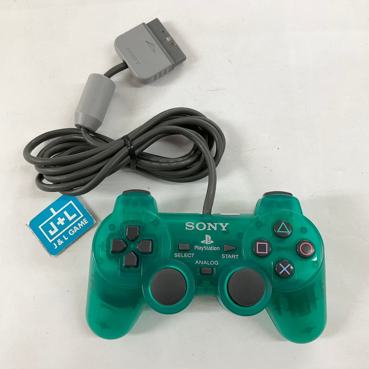 Psone Controller Green Sony Playstation Dual Analog Controller (Clear Green) - (PS1) PlayStat ...