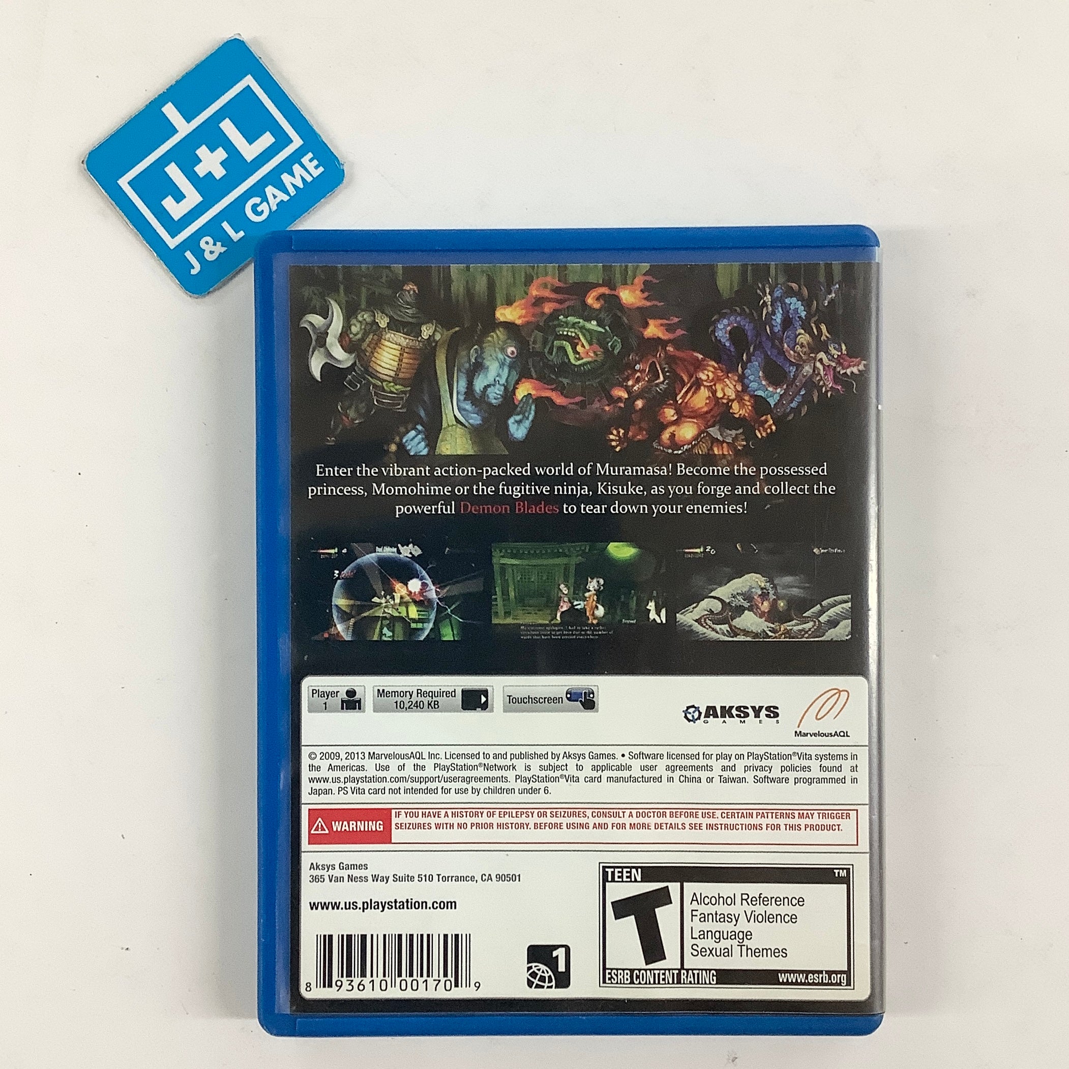 Muramasa Rebirth - (PSV) PlayStation Vita [Pre-Owned]