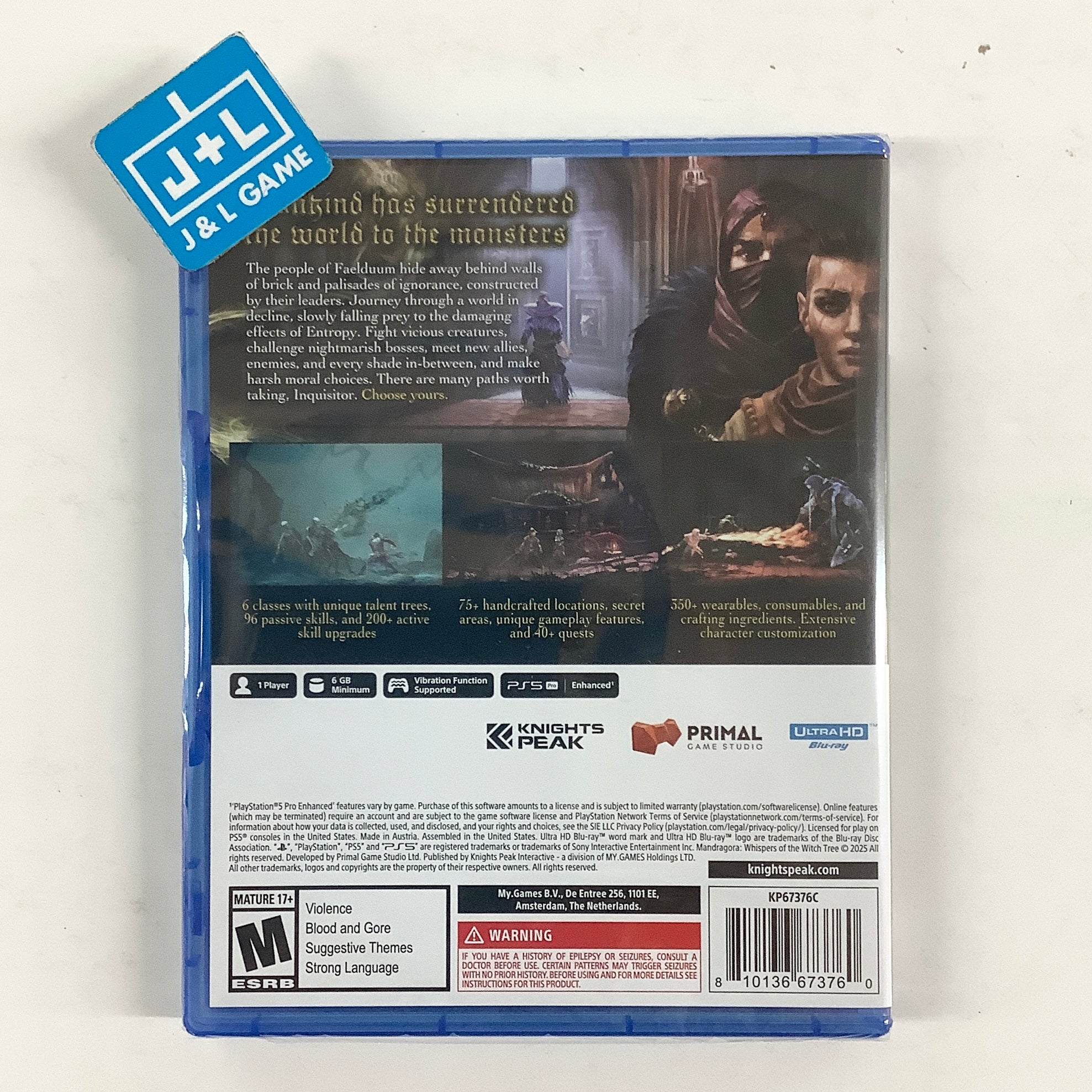 Mandragora: Whispers of the Witch Tree - (PS5) PlayStation 5