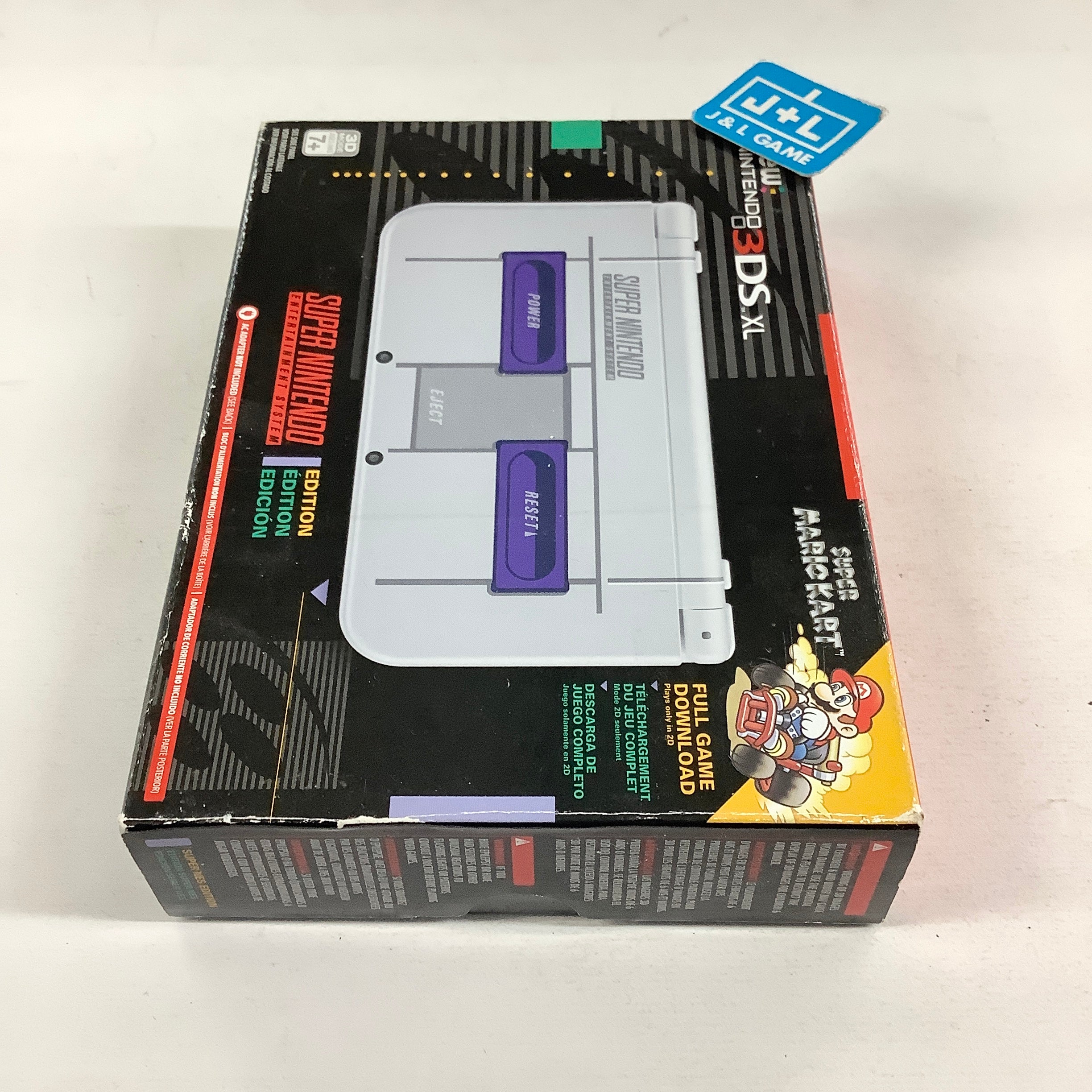 New Nintendo 3DS XL Console (Super NES Edition) - Nintendo 3DS [Pre-Owned] Consoles Nintendo