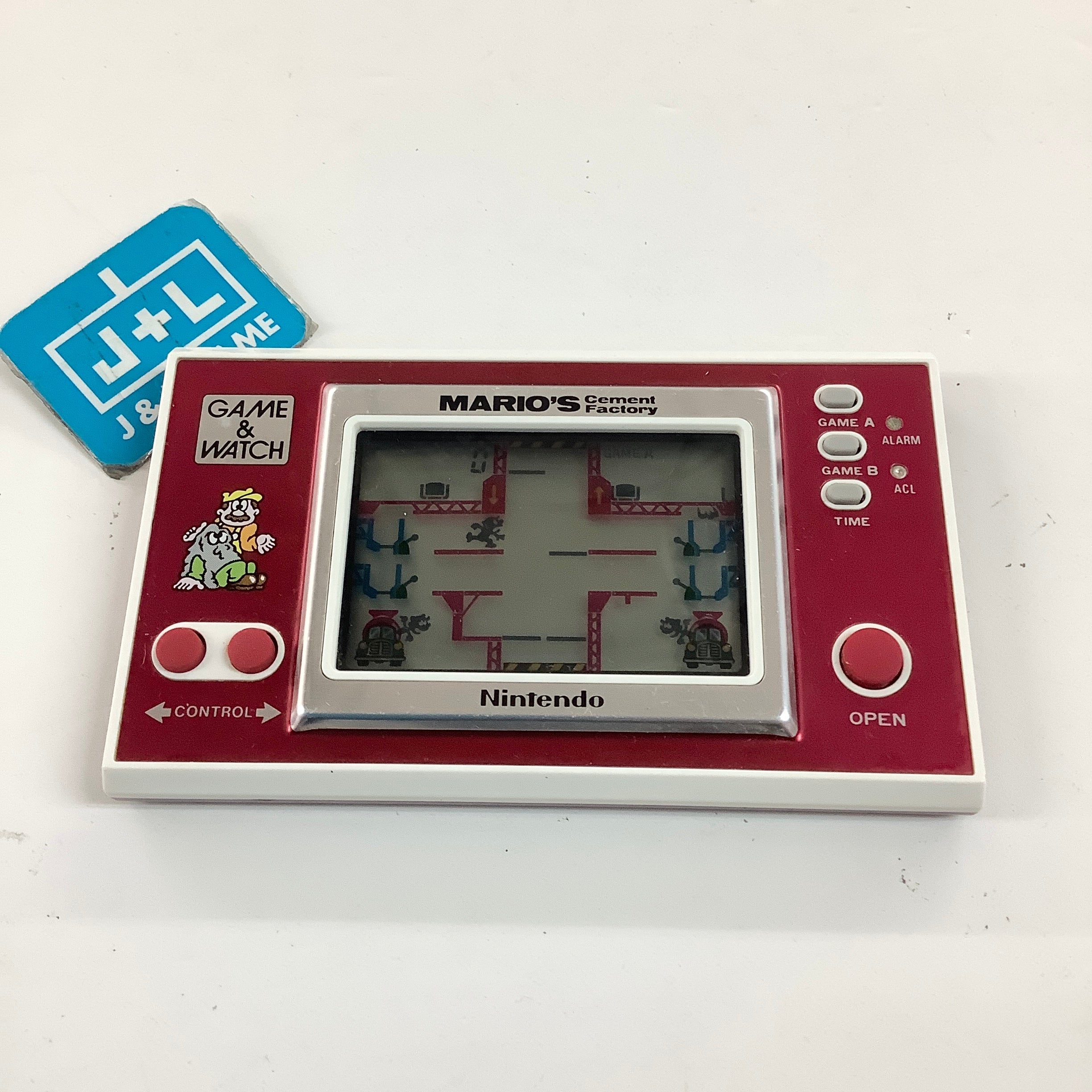 Nintendo Game & Watch: Mario's Cement Factory