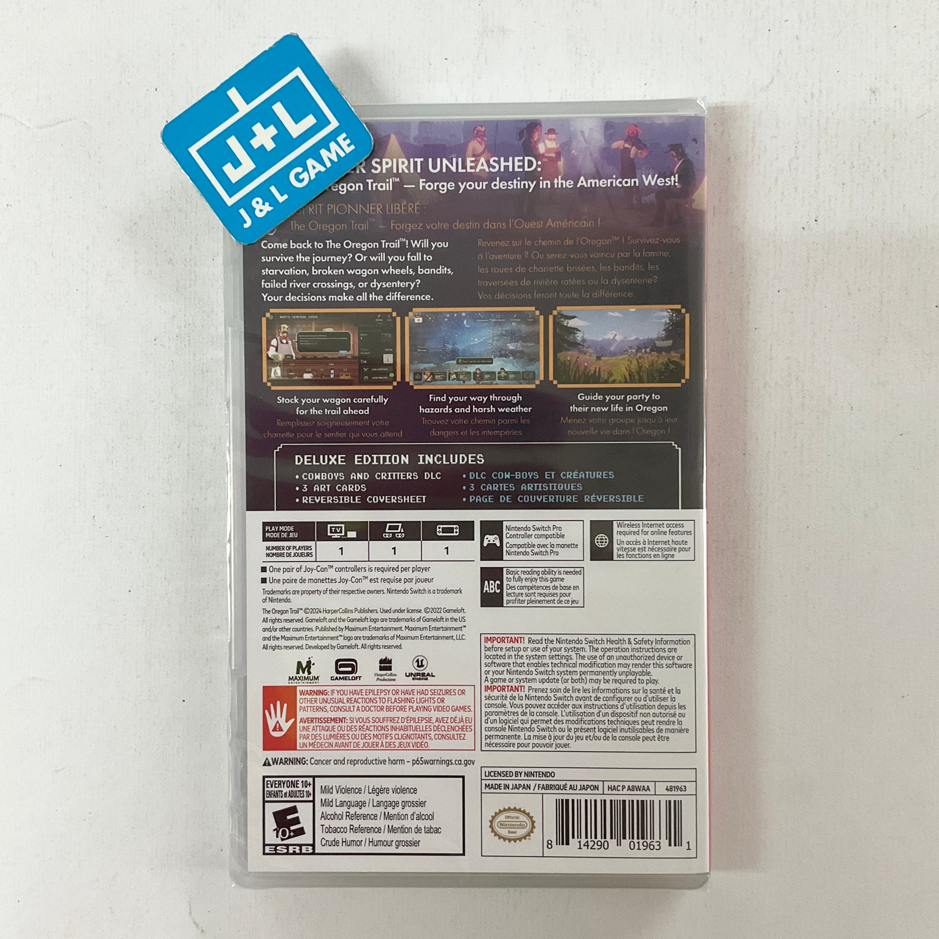 The Oregon Trail - (NSW) Nintendo Switch Video Games Maximum Games   