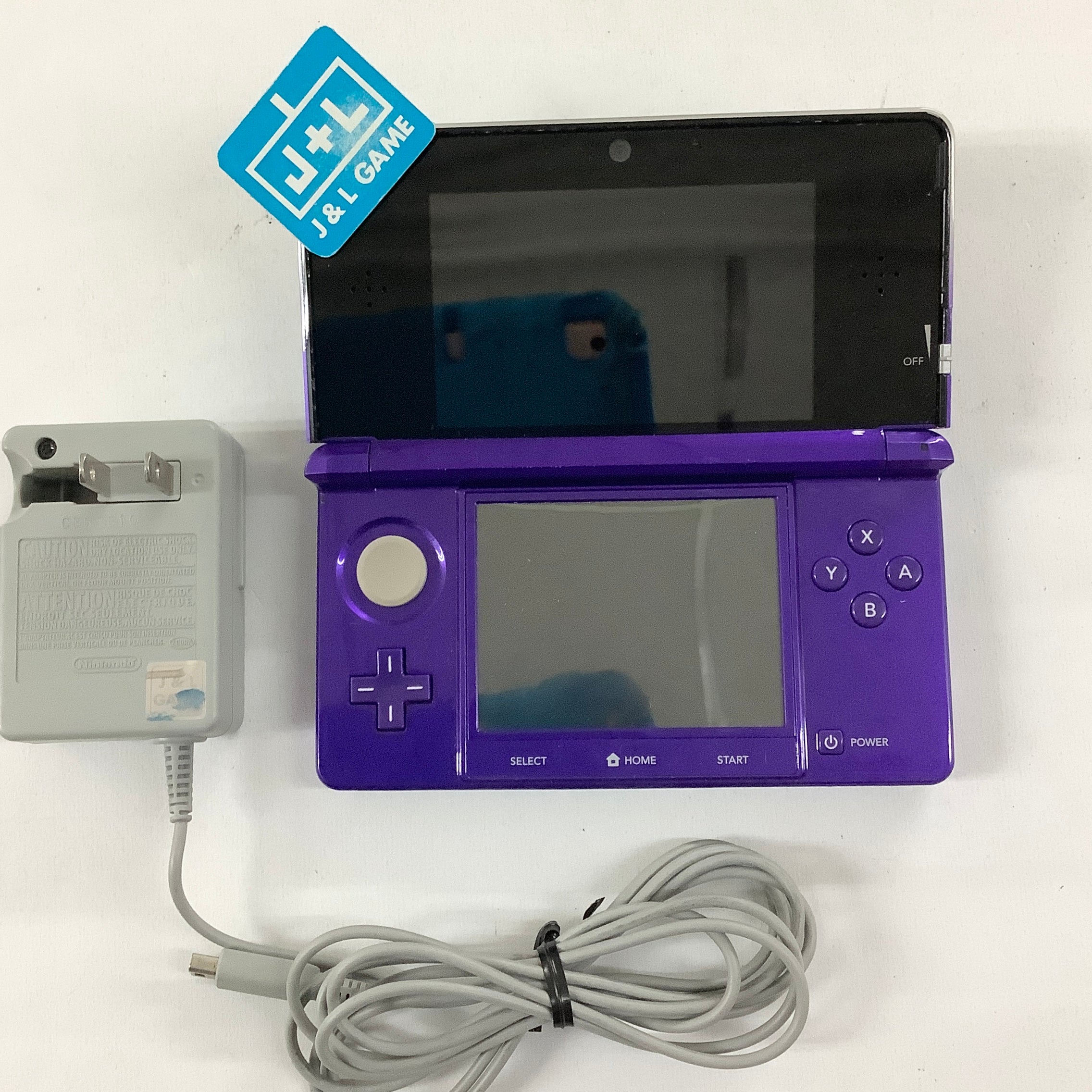 Nintendo 3DS Console (Midnight Purple) - Nintendo 3DS [Pre-Owned