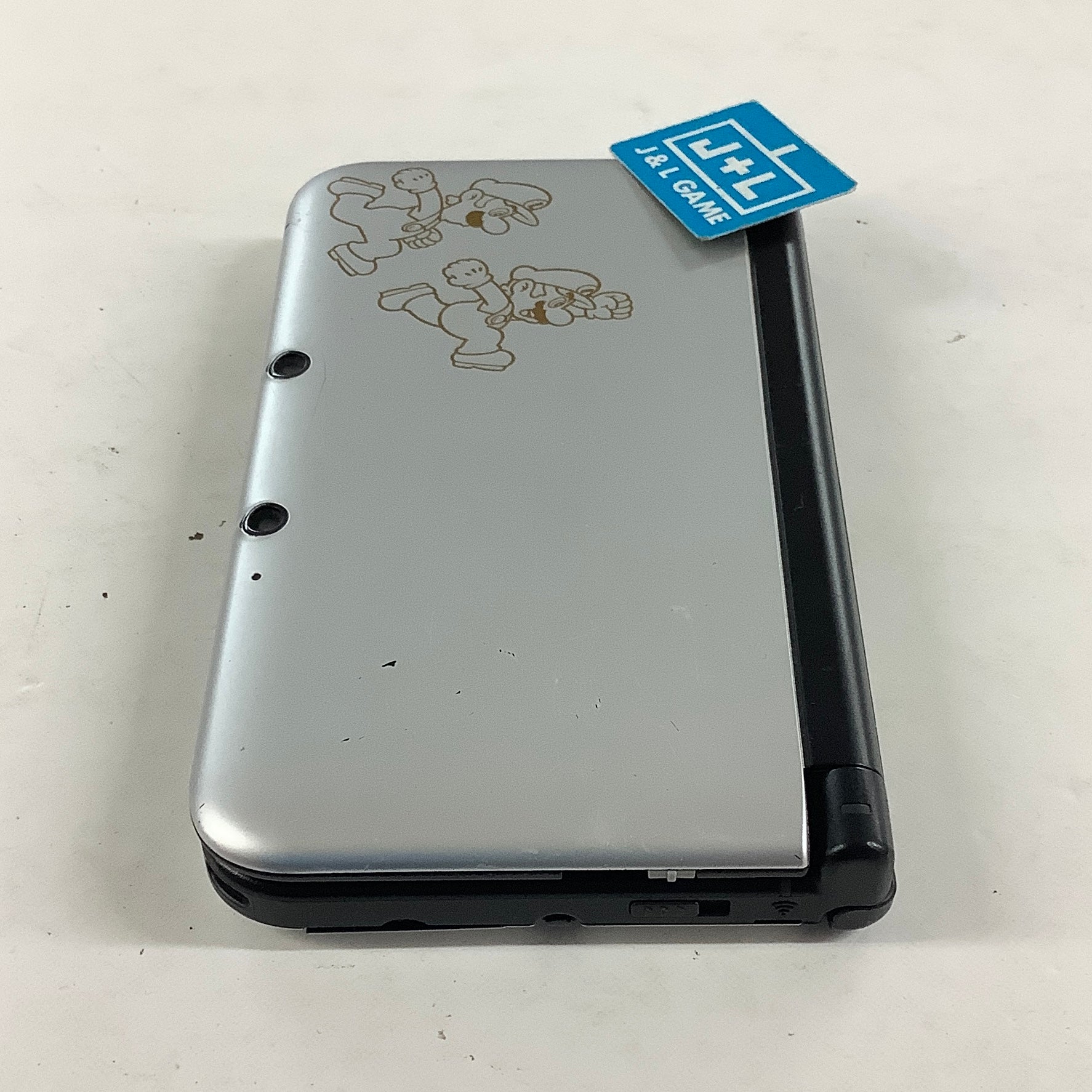 Nintendo 3DS XL Console (Mario & Luigi Silver) - Nintendo 3DS [Pre-Owned] Consoles Nintendo