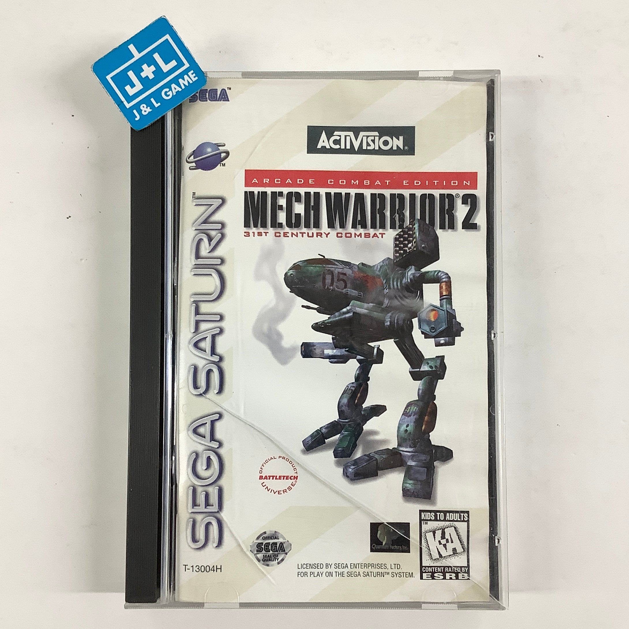 MechWarrior 2: 31st Century Combat (Arcade Combat Edition) - (SS) SEGA Saturn [Pre-Owned] Video Games Sega
