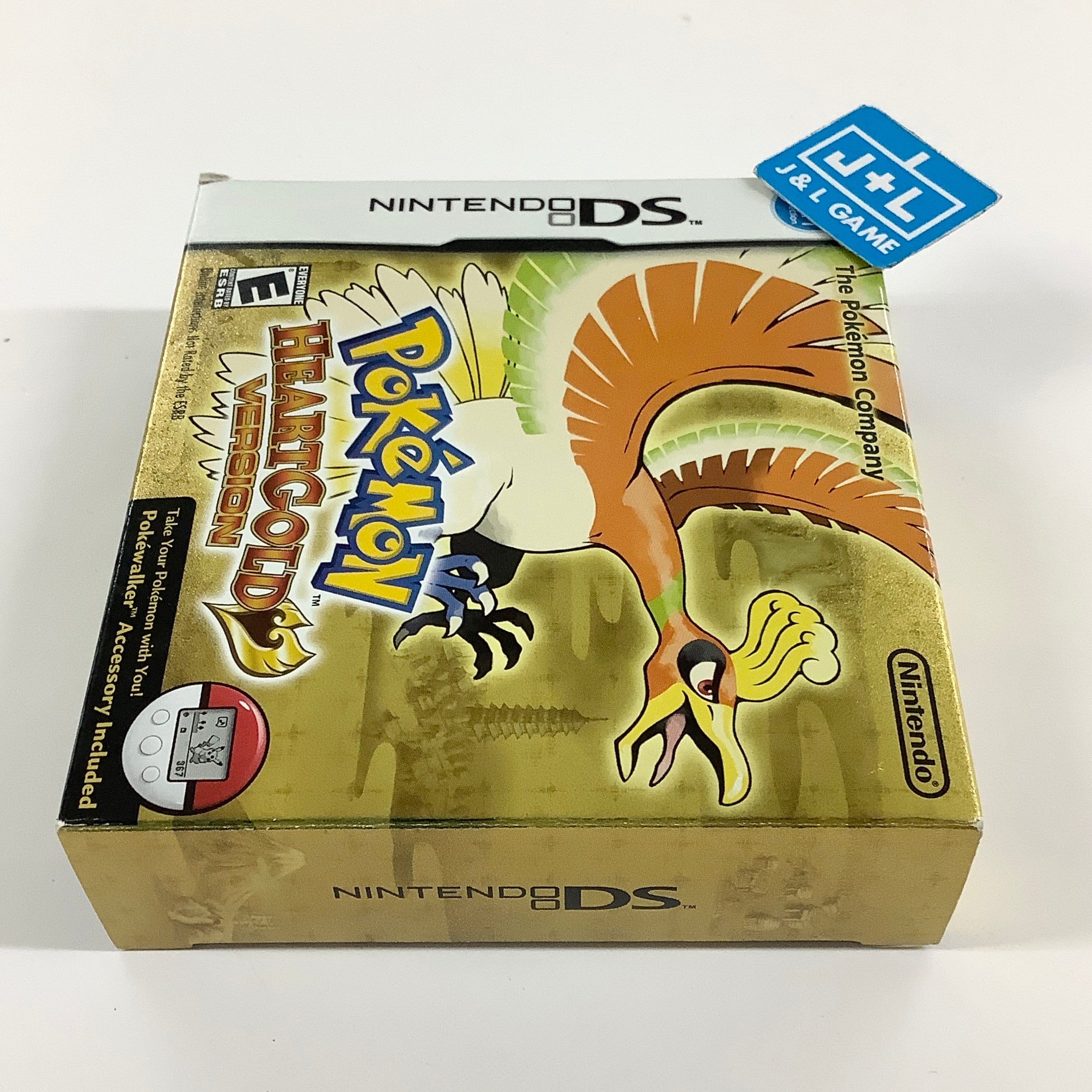 Pokemon HeartGold Version (w/ Pokewalker) - (NDS) Nintendo DS [Pre-Owned]