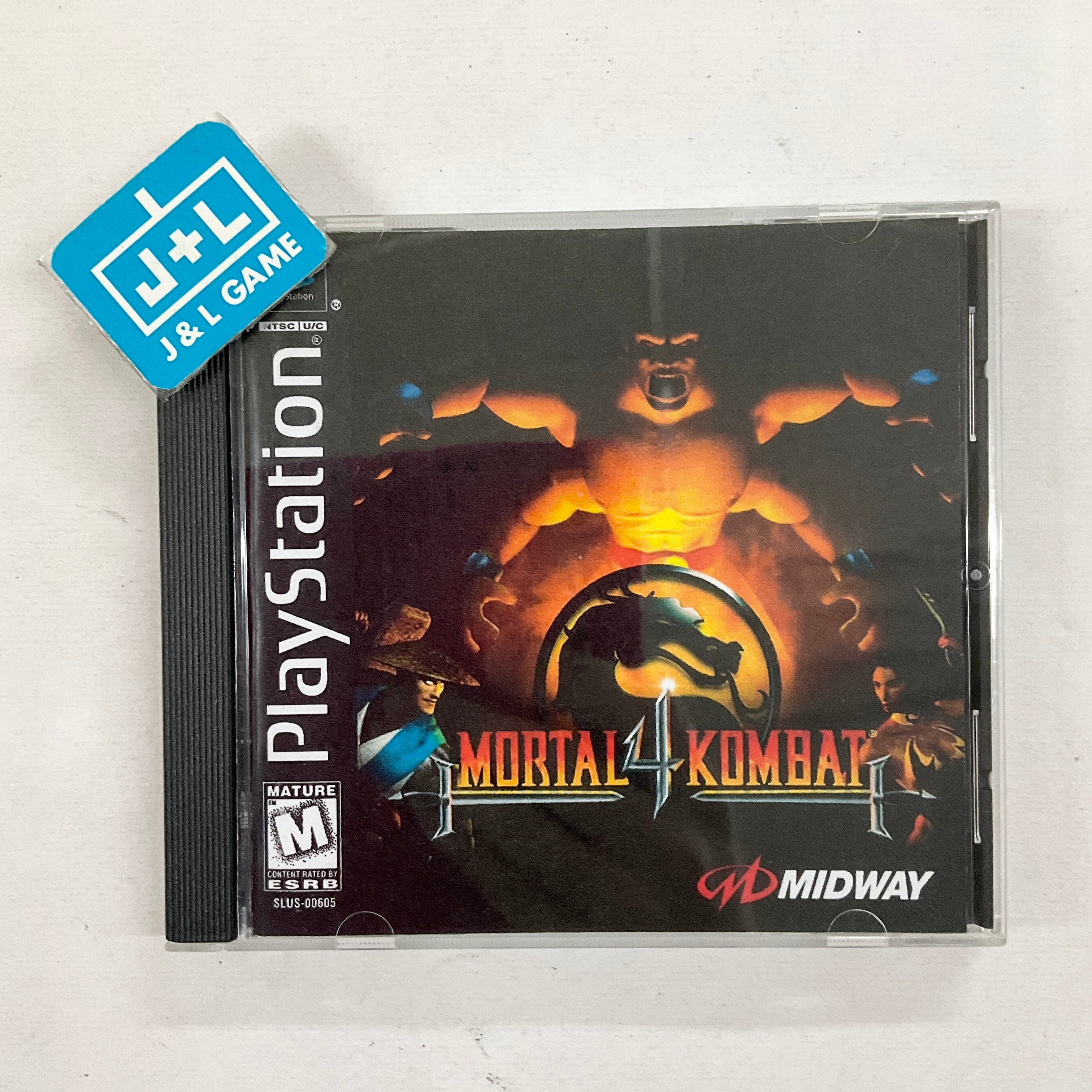 Mortal Kombat 4 - (PS1) PlayStation 1 [Pre-Owned] Video Games Midway